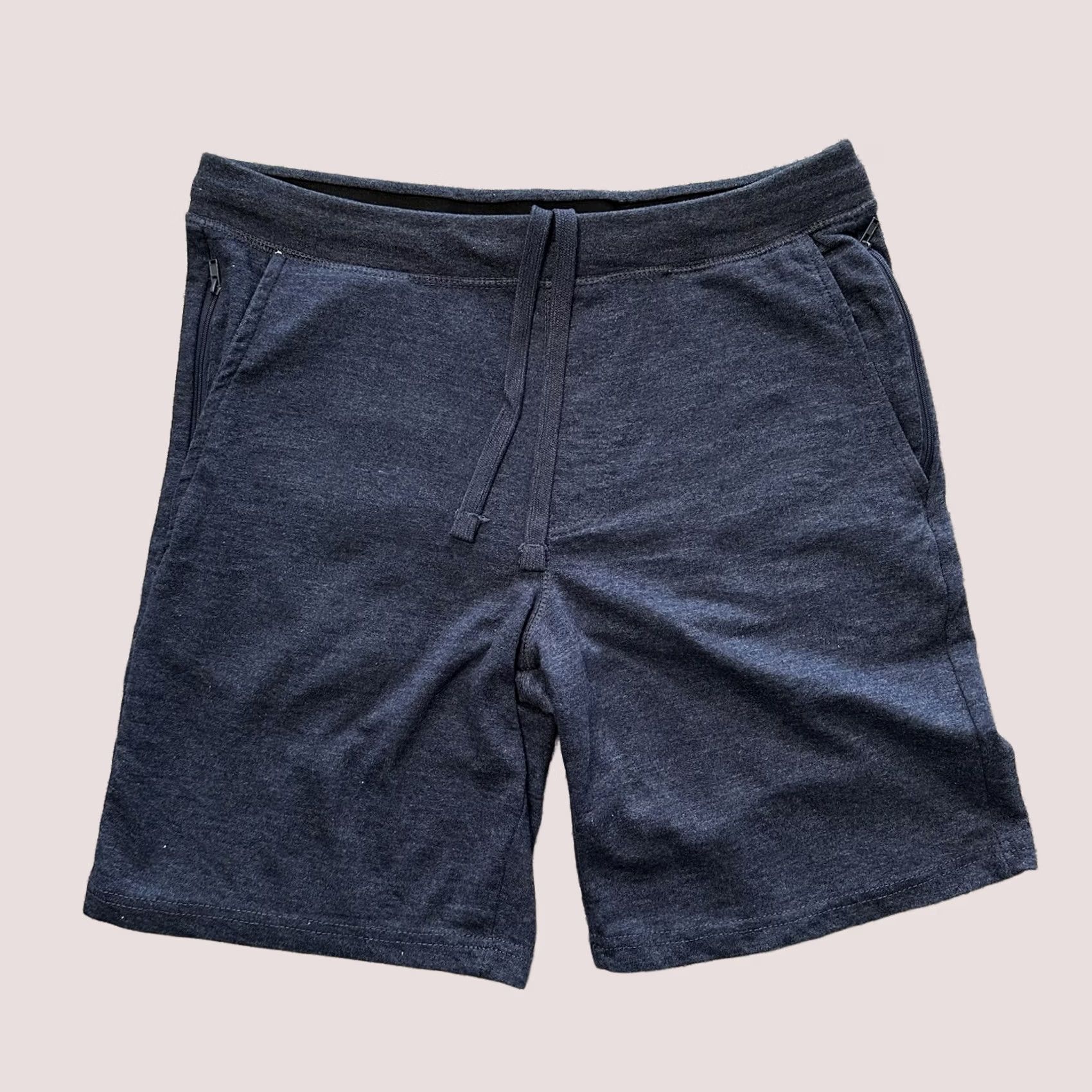 Eddie Bauer Eddie Bauer Lounge Shorts Mens M Navy Blue Drawstring Sweat Casual 9” Size US 31 - 1 Thumbnail
