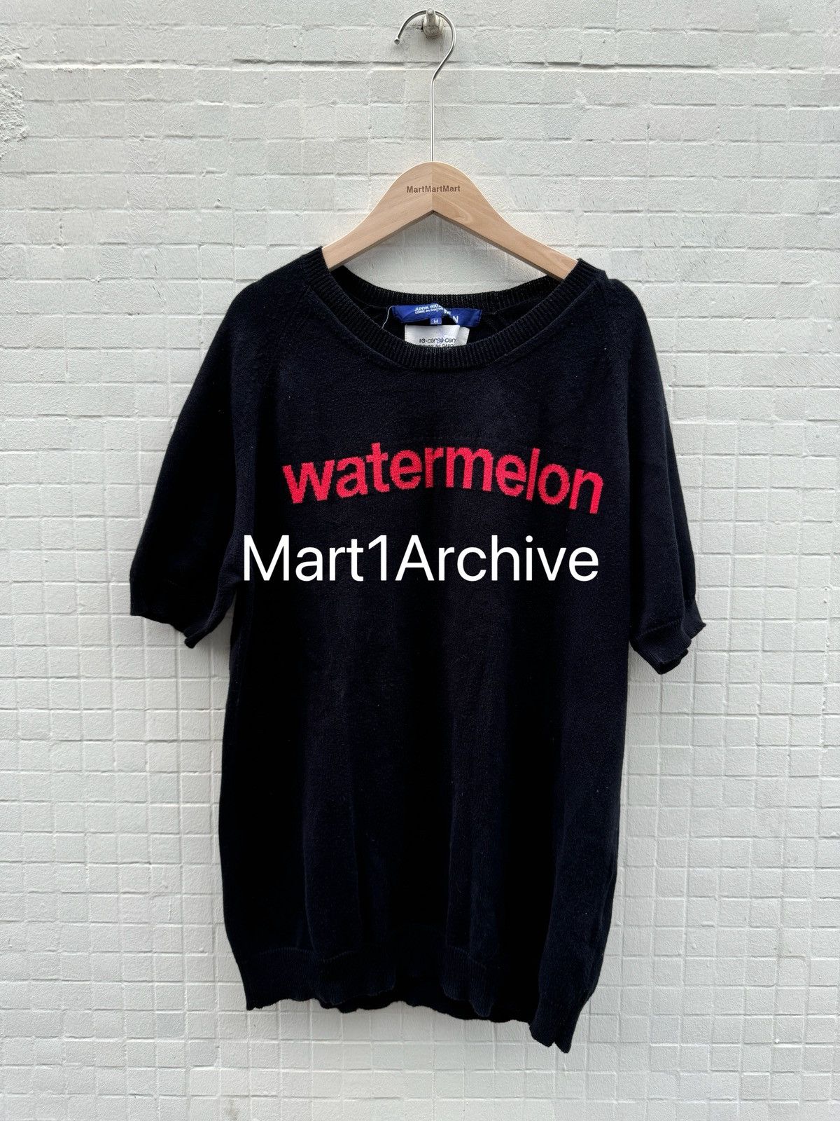 Junya Watanabe Junya Watanabe × Comme des Garçons 10SS “Watermelon”knit tee Size US M / EU 48-50 / 2 - 1 Thumbnail
