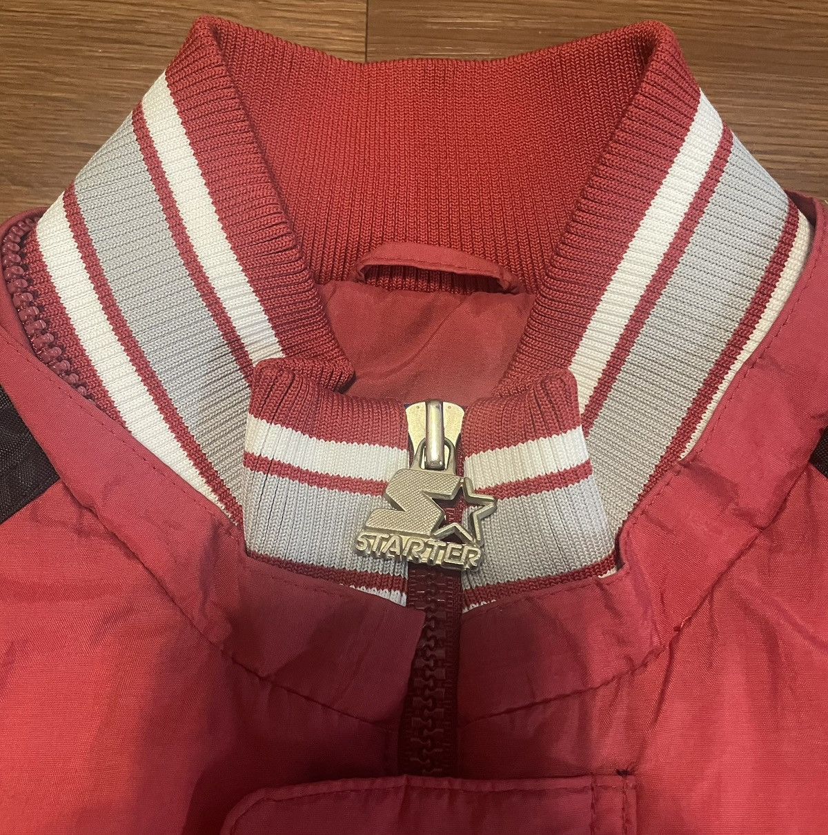 Alabama Crimson Tide Starter Jacket Size Small 90's Logo