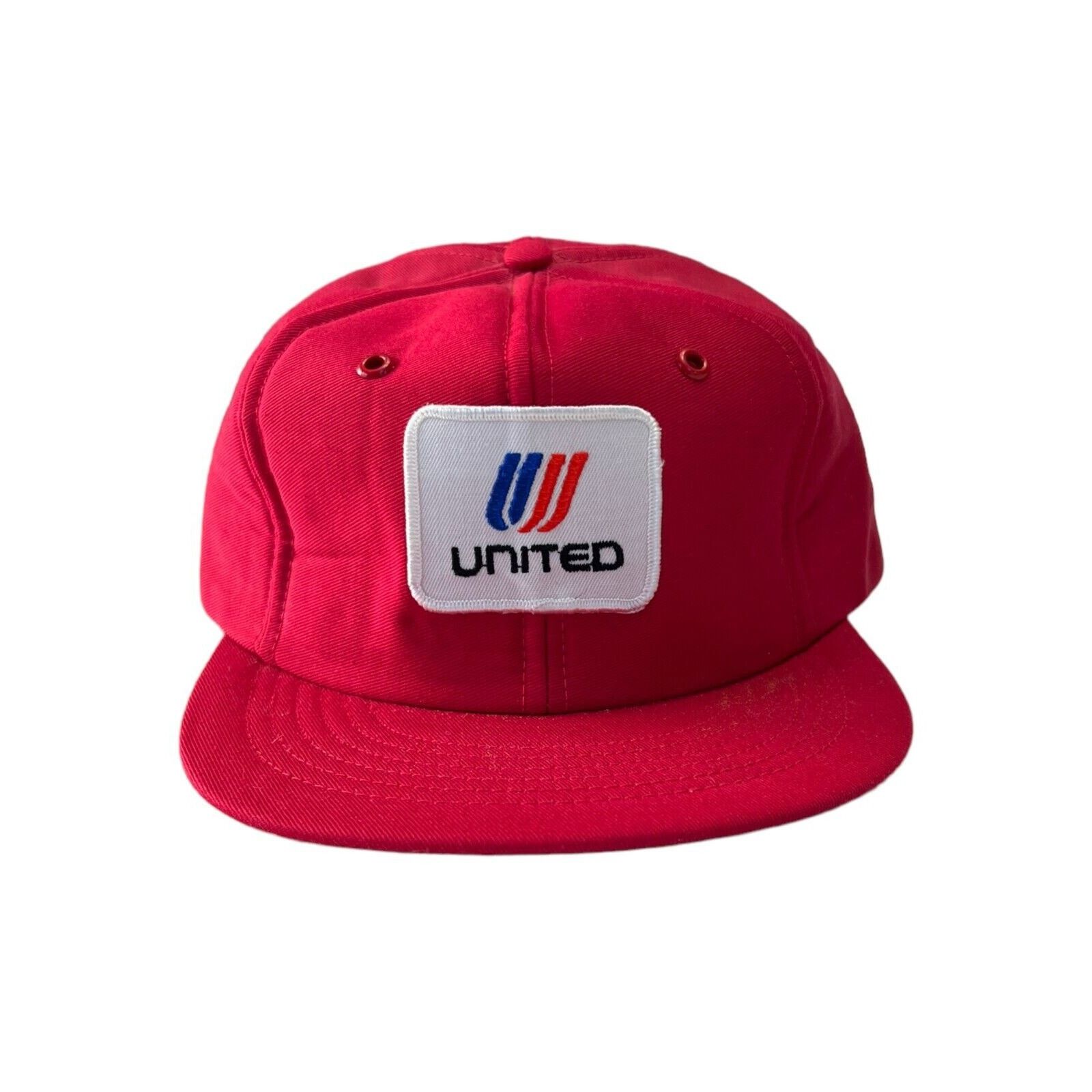 Other 80s 90s Vintage United Snapback Trucker Hat Red Mesh Size ONE SIZE - 1 Thumbnail