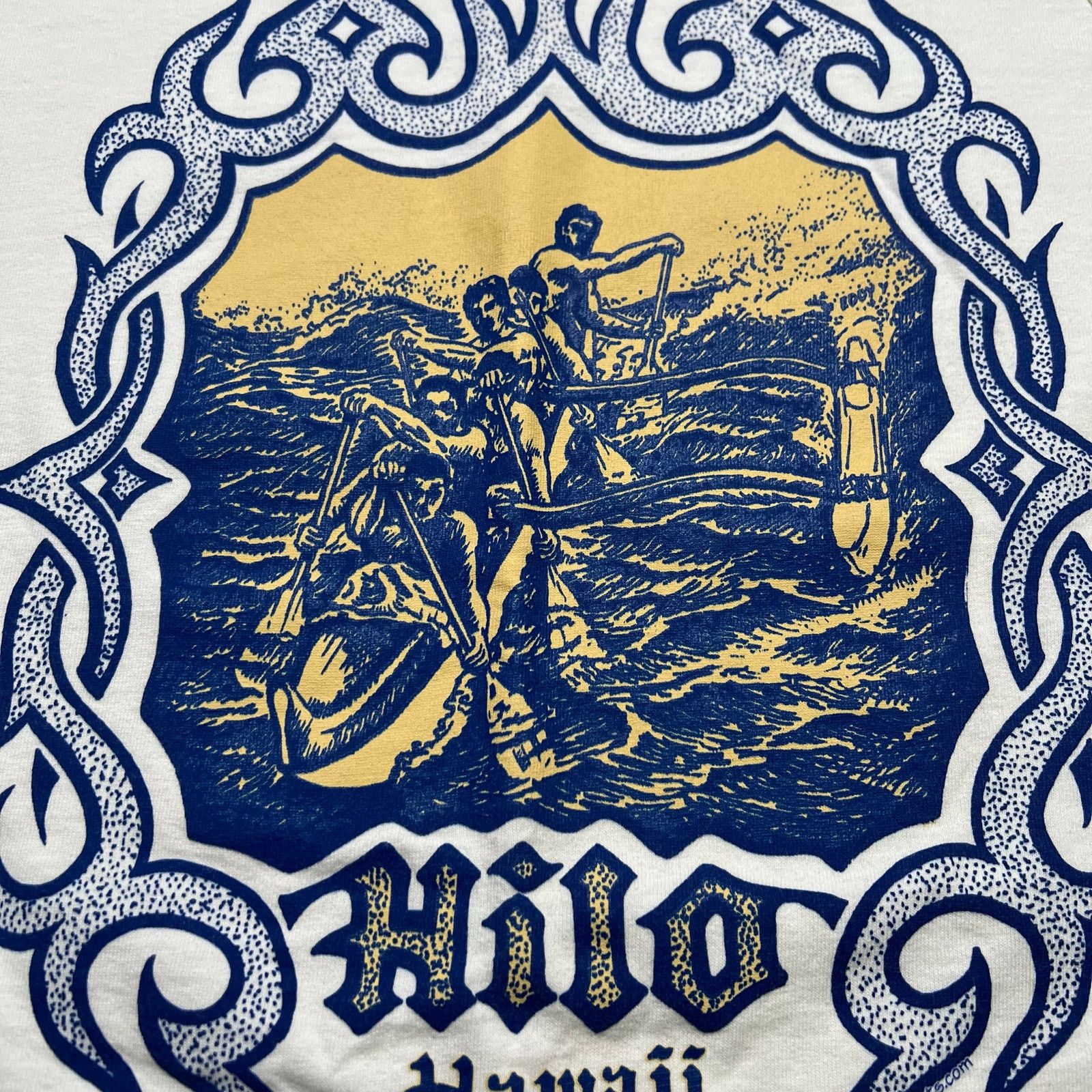 Anvil Vintage Y2K HILO Hawaii Tank Top Men L Surf Canoe Paddlers Size US L / EU 52-54 / 3 - 2 Thumbnail