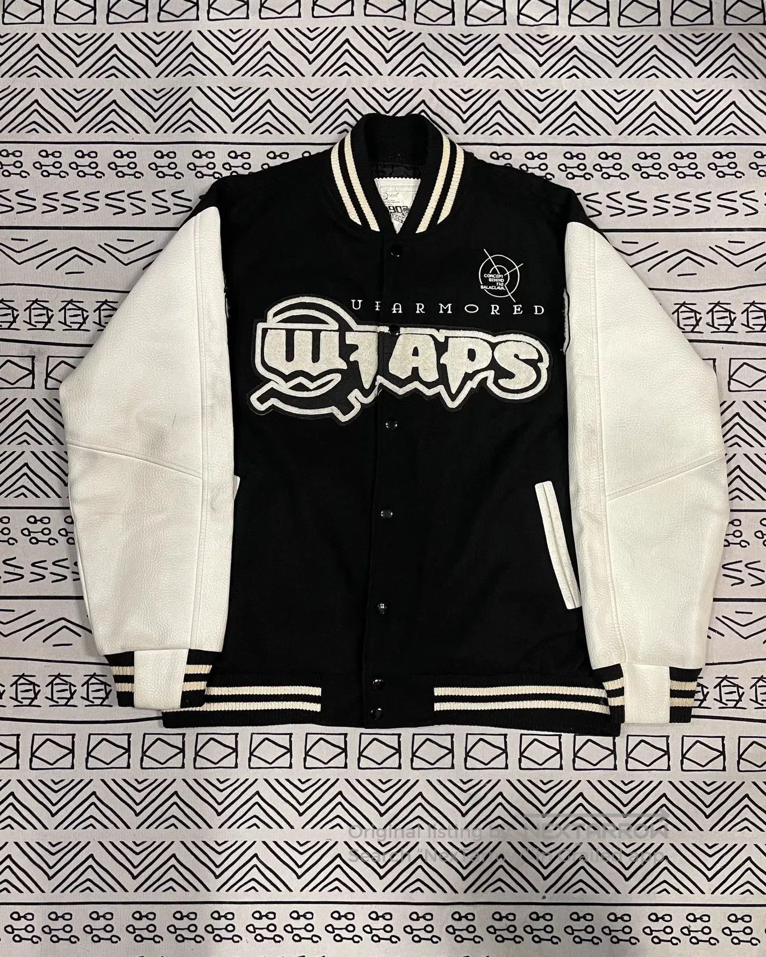 Wtaps Wtaps Eivpire Service 00aw Leather Varsity Jacket. Size US M / EU 48-50 / 2 - 1 Thumbnail