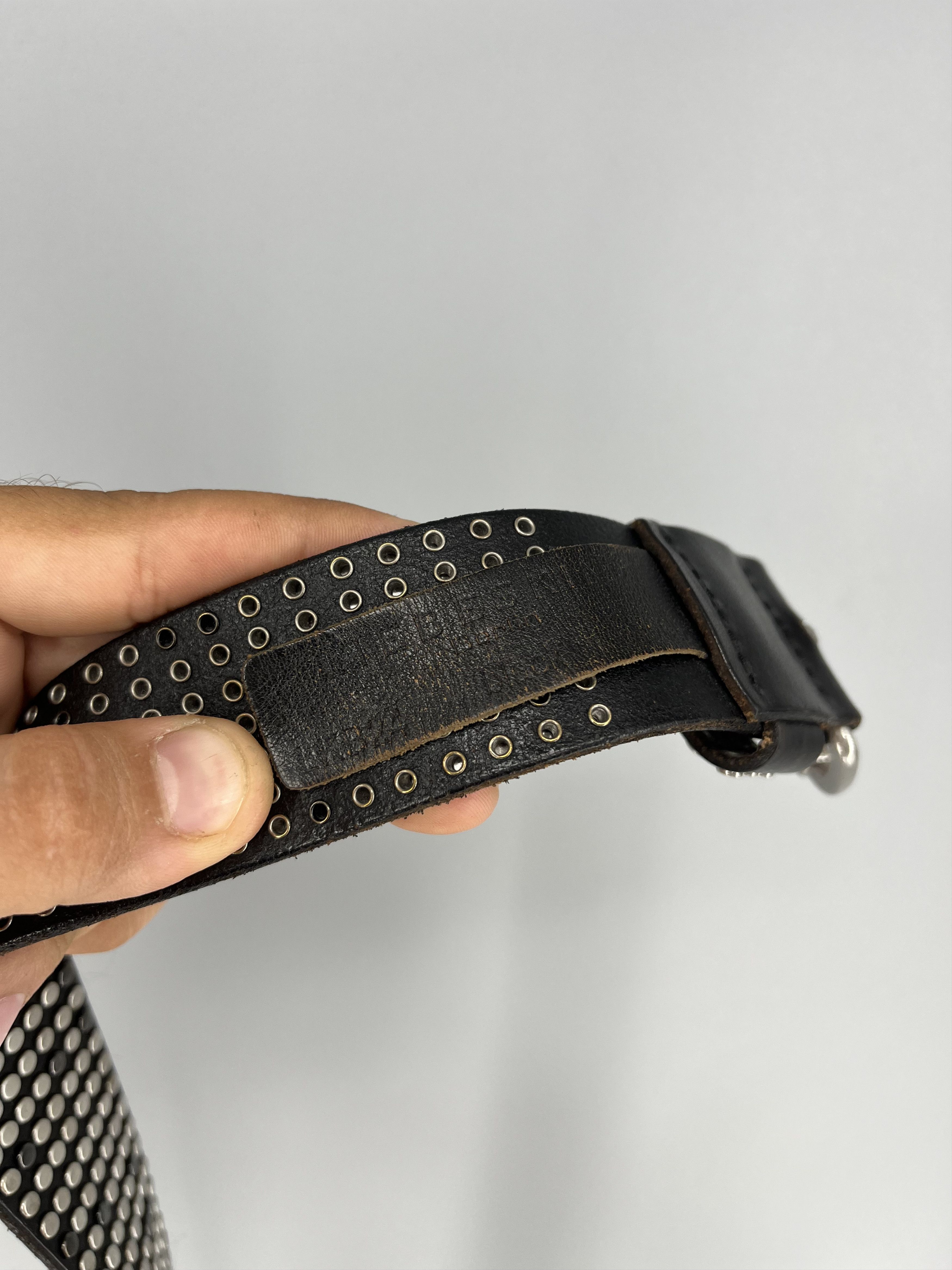 Japanese Brand Vintage 90s Punk Belt Leather Band Rock Y2K 90s Y2K Size ONE SIZE - 7 Thumbnail