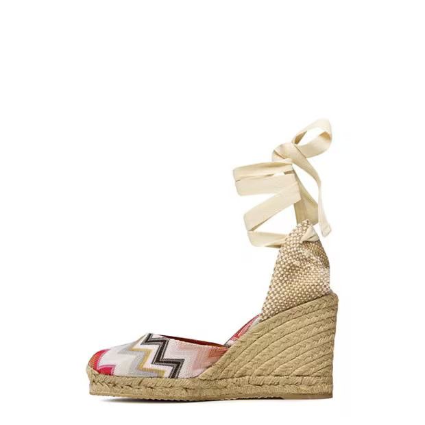 Missoni o1g2r1mq1124 Eva Wave Espadrilles in Multicolor Size US 8 / IT 38 - 2 Thumbnail