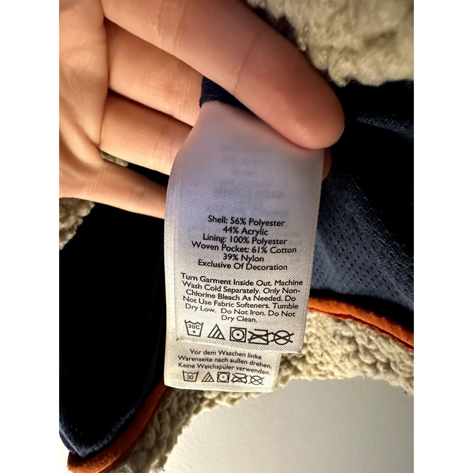 Eddie Bauer Eddie Bauer Fleece Rangefinder Faux Shearling Jacket Medium Size M / US 6-8 / IT 42-44 - 8 Thumbnail