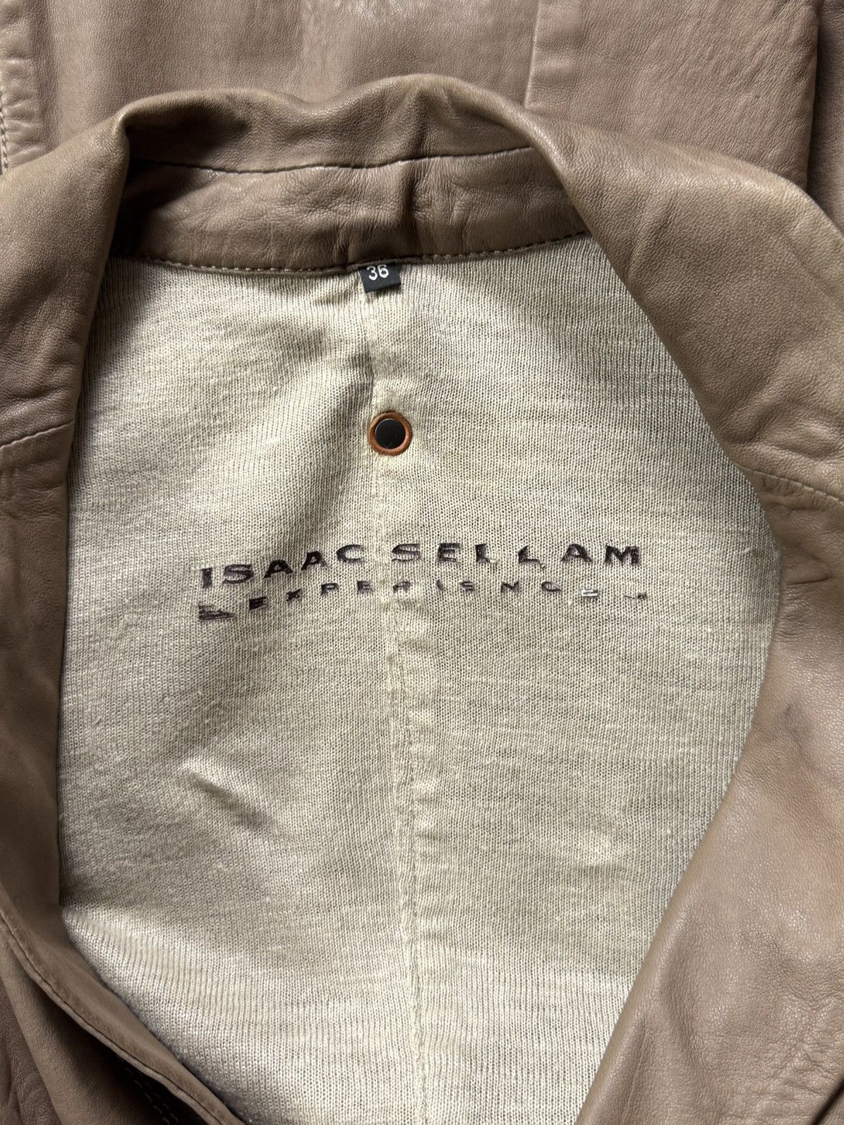 Isaac Sellam Experience Isaac Sellam Experience Archive Lamp Leather Jacket Blazer Size S / US 4 / IT 40 - 20 Thumbnail