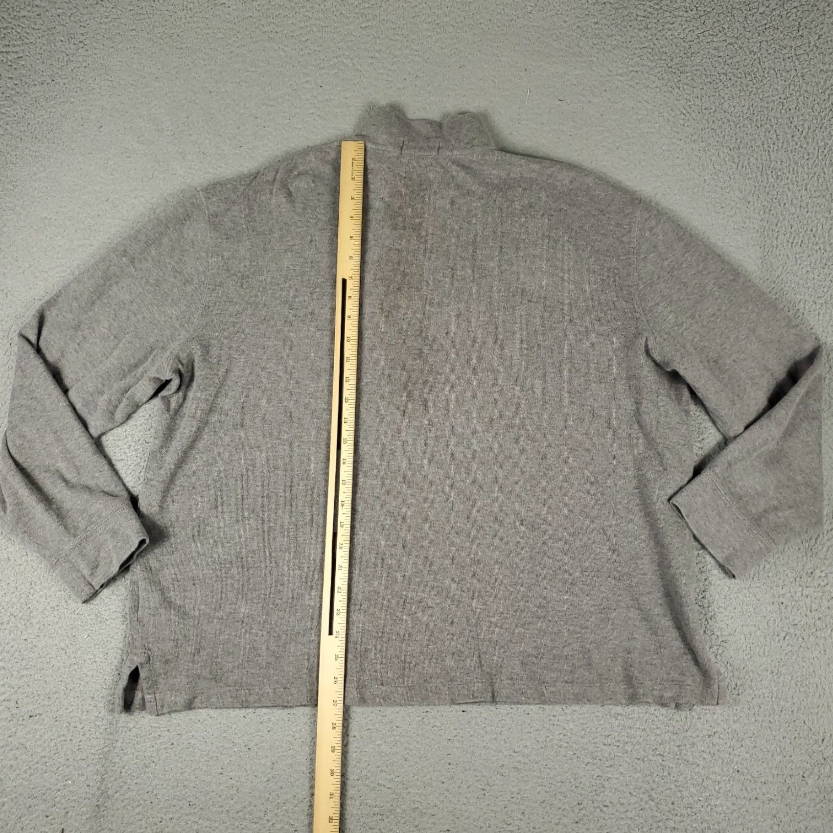 Polo Ralph Lauren Polo Ralph Lauren Sweater Mens XL Gray 1/4 Zip Pullover Knit Classic Preppy Size US XL / EU 56 / 4 - 6 Thumbnail