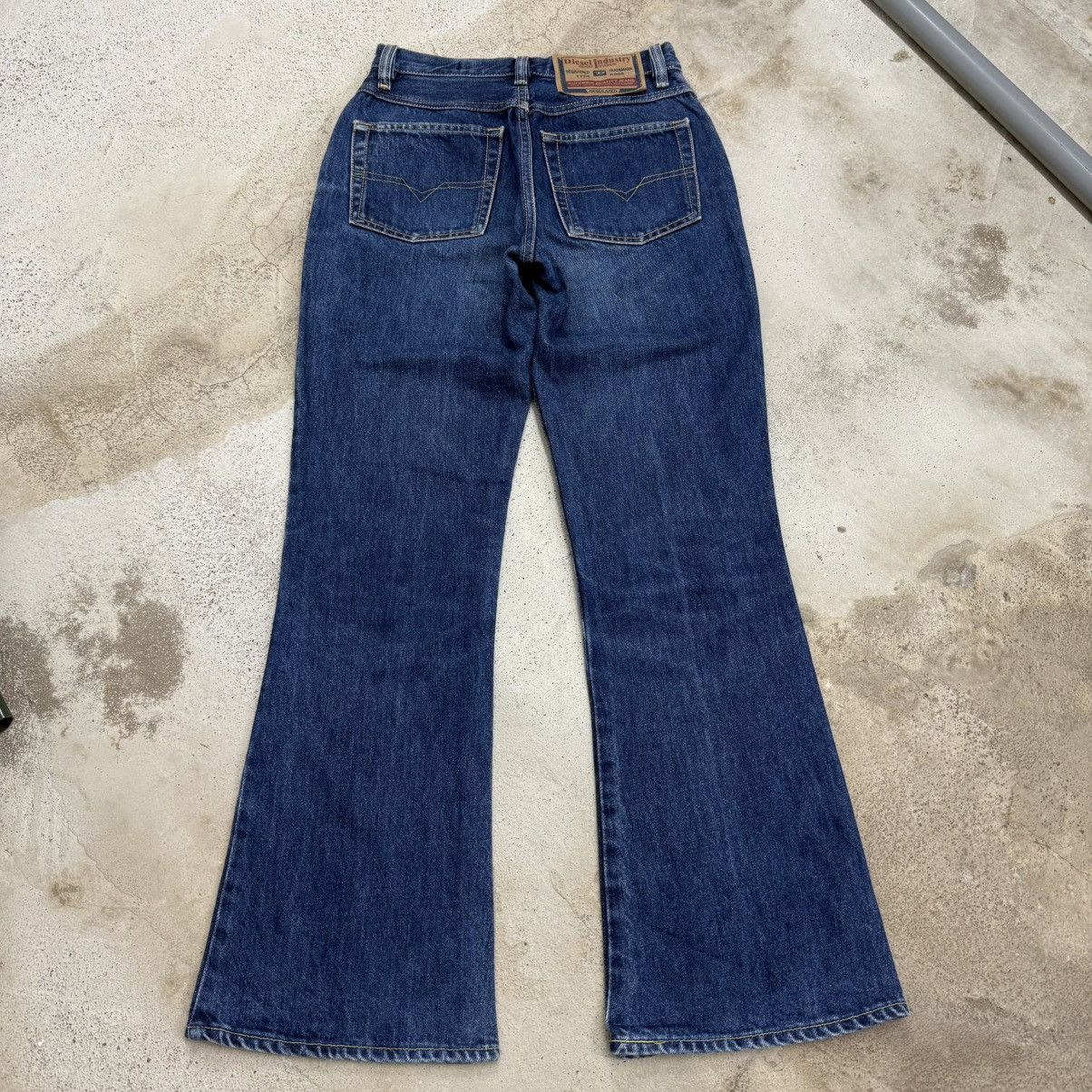 Diesel Diesel Industry Denim Division Flare Denim Pants Size US 27 - 2 Thumbnail
