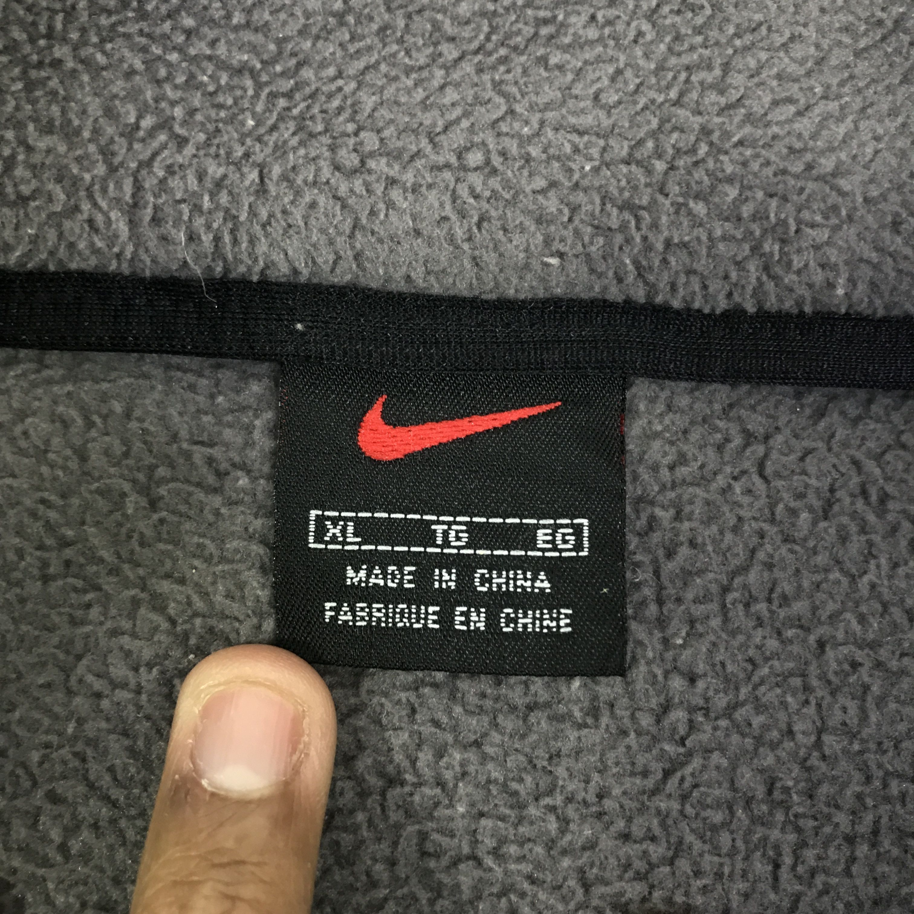 Nike Vintage Nike sports Fleece jacket K99B5 Size US XL / EU 56 / 4 - 11 Thumbnail
