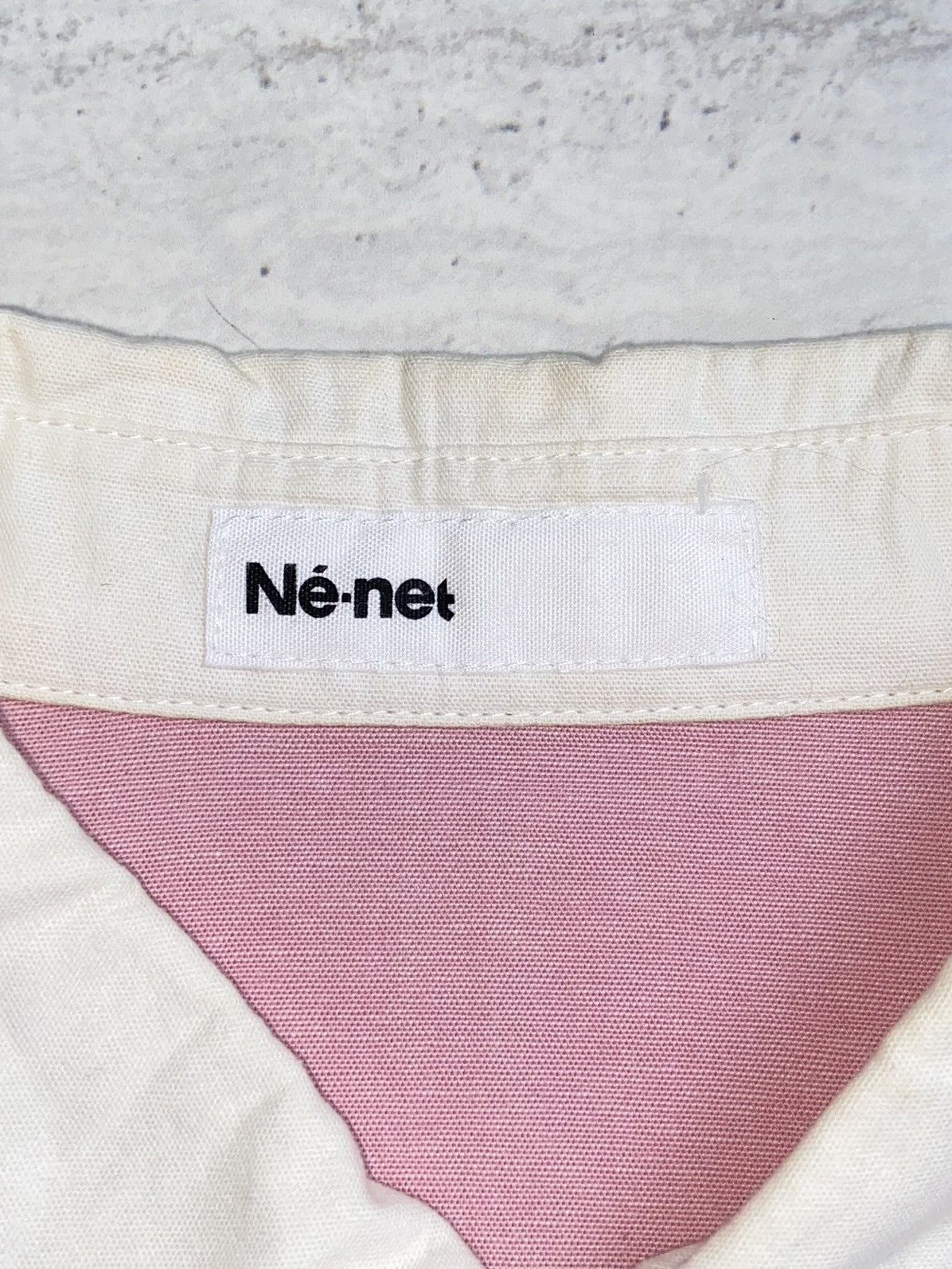 Issey Miyake × Ne-Net NE-NET Pink Shirt Size US S / EU 44-46 / 1 - 6 Thumbnail