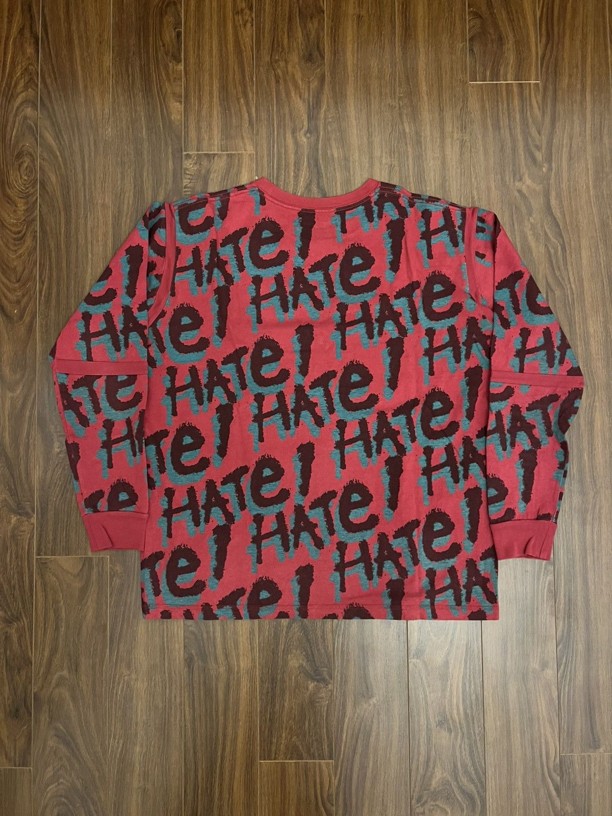 Undercover Archive Undercover AW03 Paperdoll “I Hate” AOP Longsleeve Size US M / EU 48-50 / 2 - 2 Thumbnail
