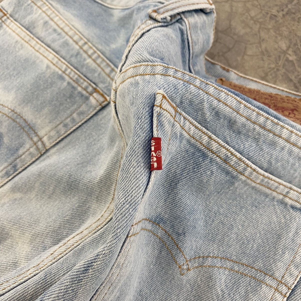 Levi's VTG Late 80’s Levis 501xx Acid Washed Blue Jeans Size US 28 / EU 44 - 21 Thumbnail