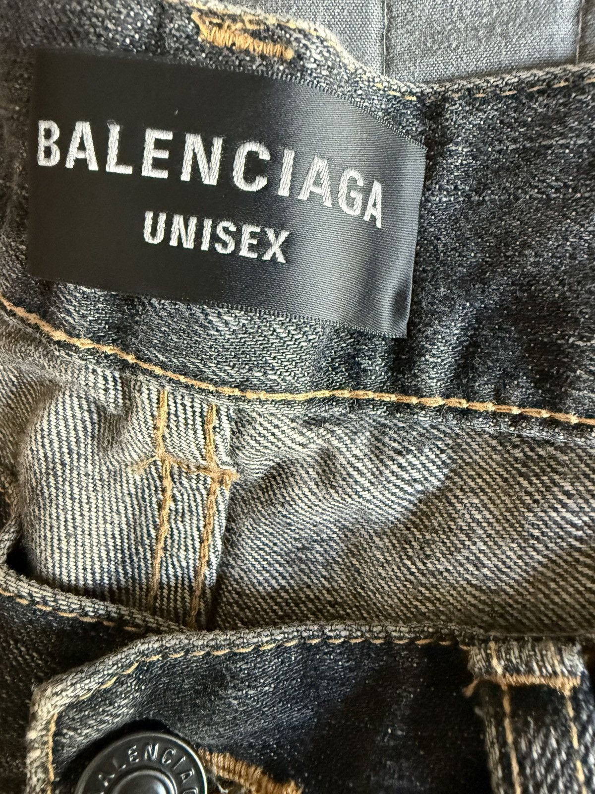 Balenciaga Balenciaga Relief Denim Size US 31 - 13 Thumbnail