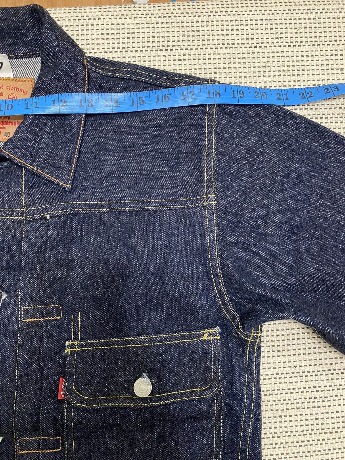 Designer × Handmade 🔥HANDMADE🔥 TYPE 1 JACKET T BACK INSPIRED LEVIS 45-46s Size US M / EU 48-50 / 2 - 11 Thumbnail