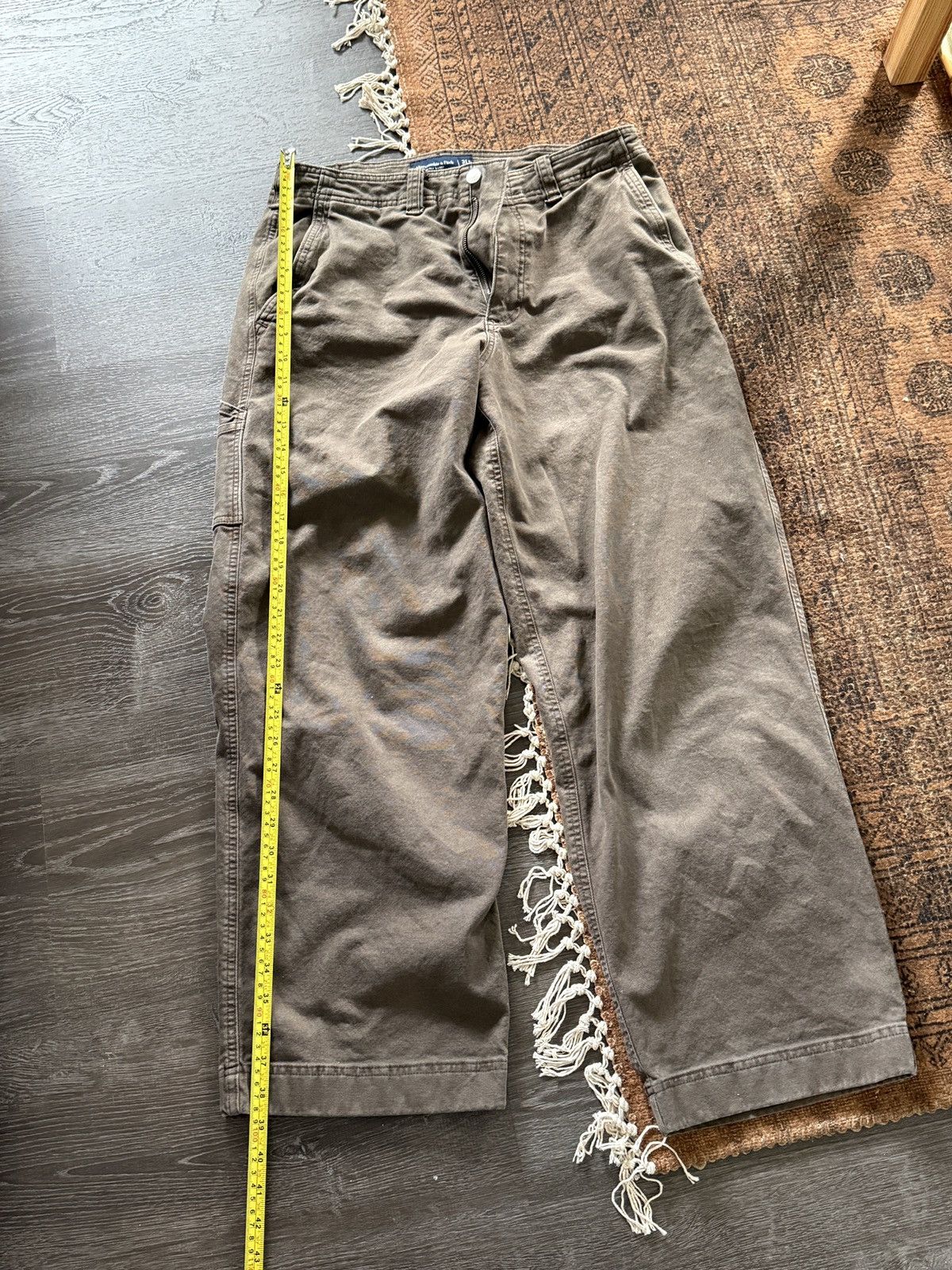 Abercrombie & Fitch Baggy chinos Size US 31 - 1 Thumbnail