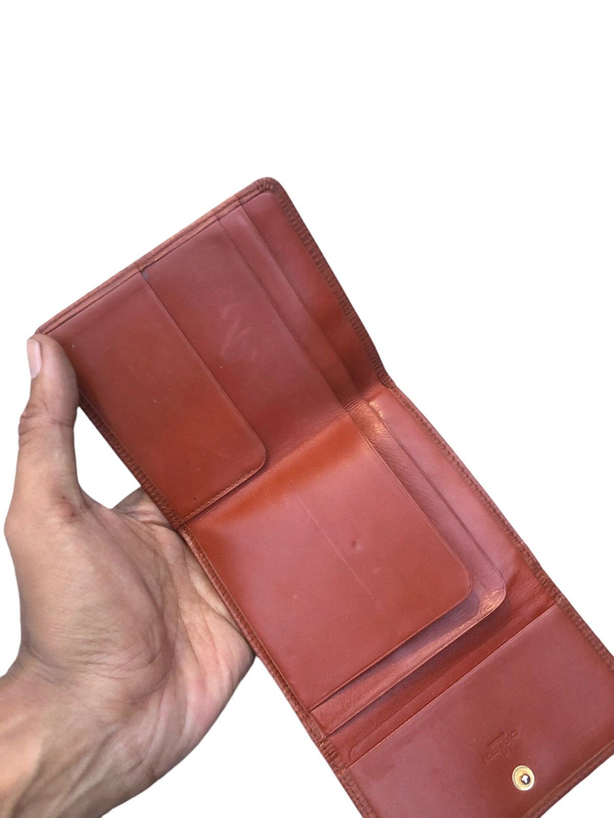 Louis Vuitton × Virgil Abloh LOUIS VUITTON Malletier Vintage Epi Leather Bifold Wallet Size ONE SIZE - 7 Thumbnail