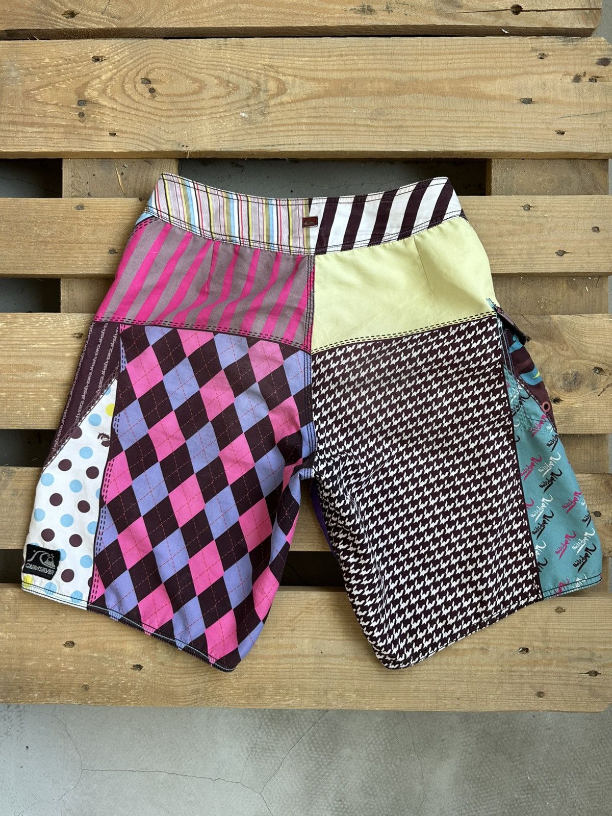 Quiksilver Y2K Vintage Printed Quiksilver Shorts Size US 30 / EU 46 - 8 Thumbnail