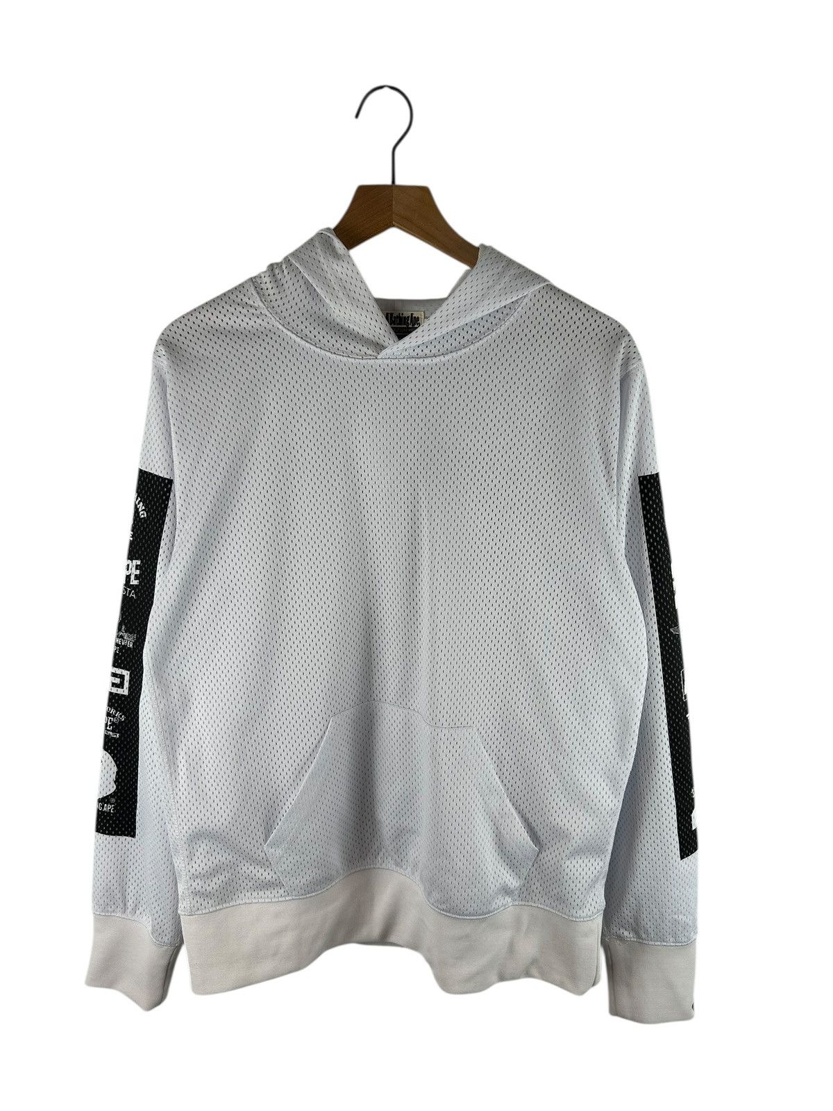 Bape Bape Mesh Numbering Hoodie Size US L / EU 52-54 / 3 - 1 Thumbnail