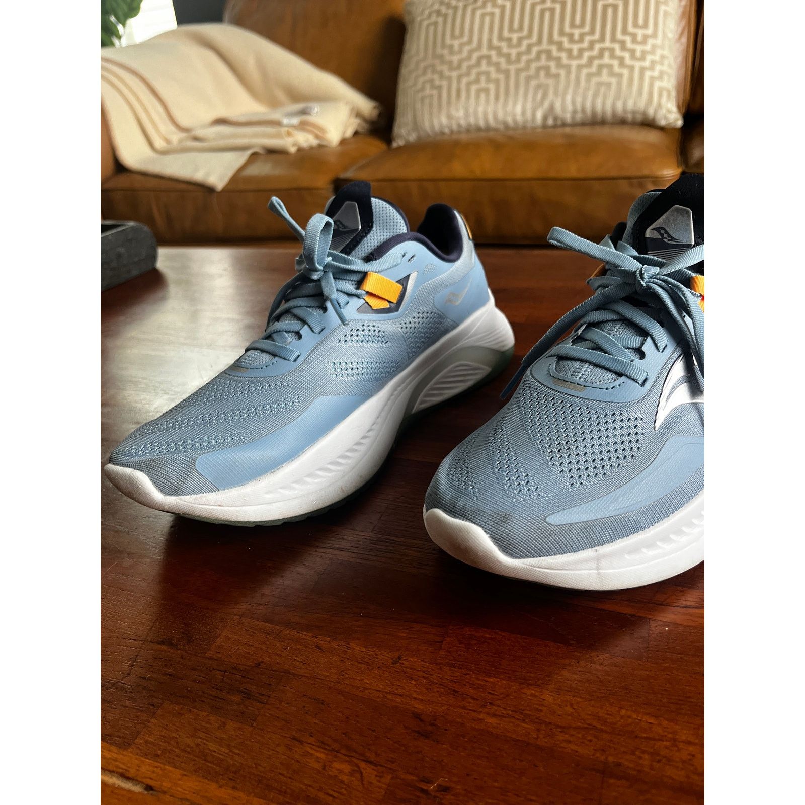 Saucony Saucony Guide 15 Running Sneakers Denim/Aqua Women's 9.5 Size US 9.5 / IT 39.5 - 5 Thumbnail