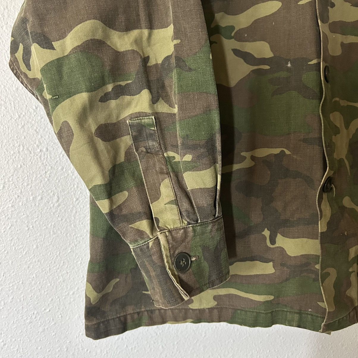 Vintage Vintage 80s Camo Hunting Jacket Size US L / EU 52-54 / 3 - 3 Thumbnail