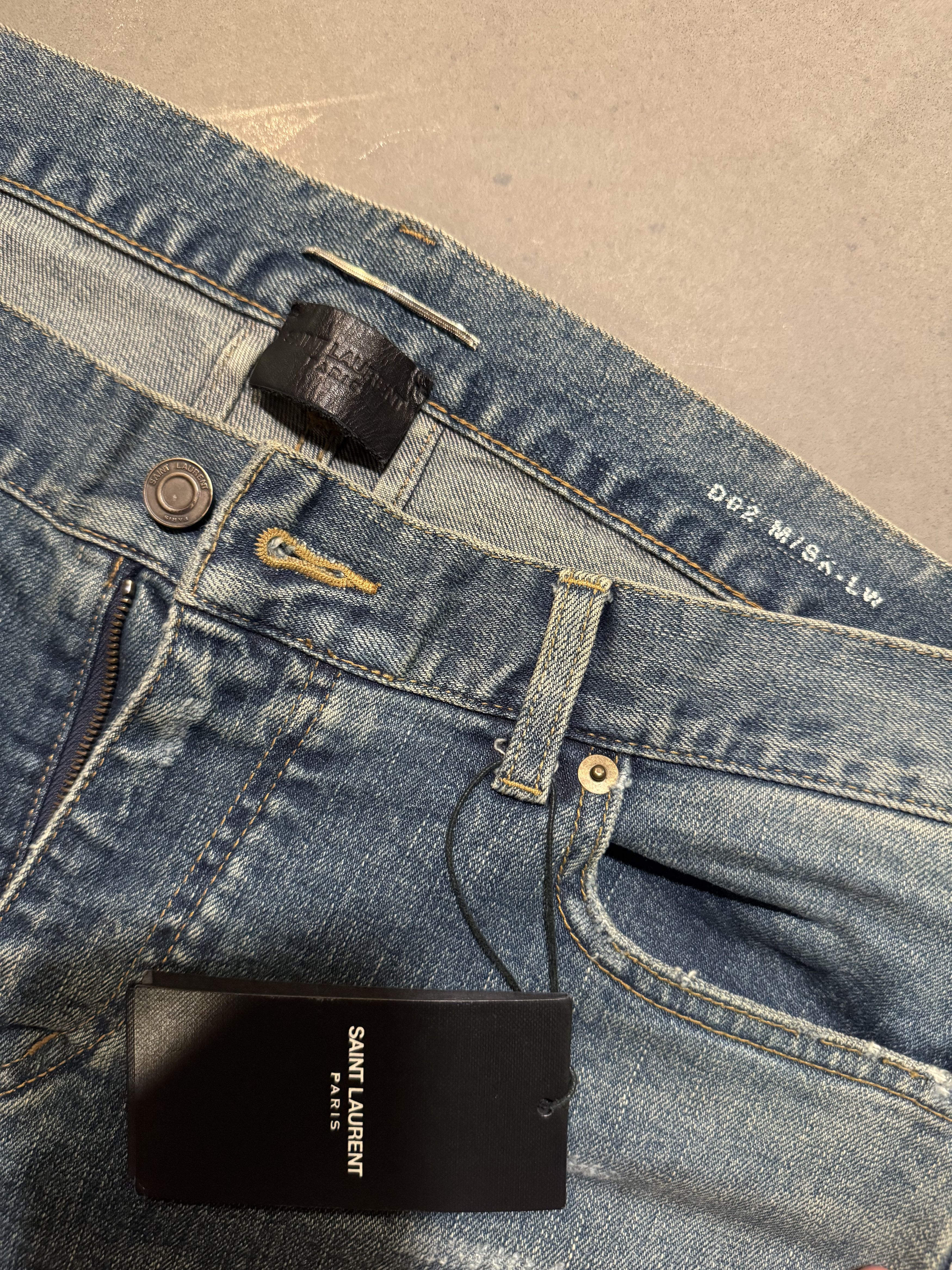 Saint Laurent Paris Saint Laurent Crash Jeans 2017 Size US 32 / EU 48 - 10 Thumbnail