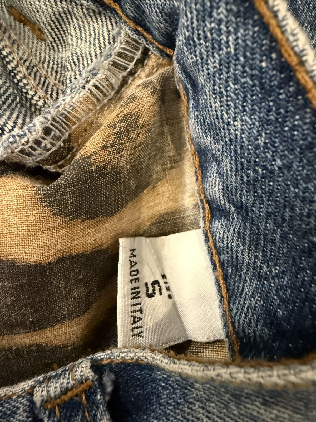 Just Cavalli Archive Roberto Cavalli Vintage Y2K Scale Full print Jeans Size 28" / US 6 / IT 42 - 13 Thumbnail