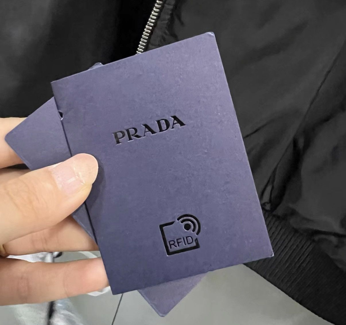 Prada Prada black triangle logo reversible leather jacket J41 Size US L / EU 52-54 / 3 - 7 Thumbnail