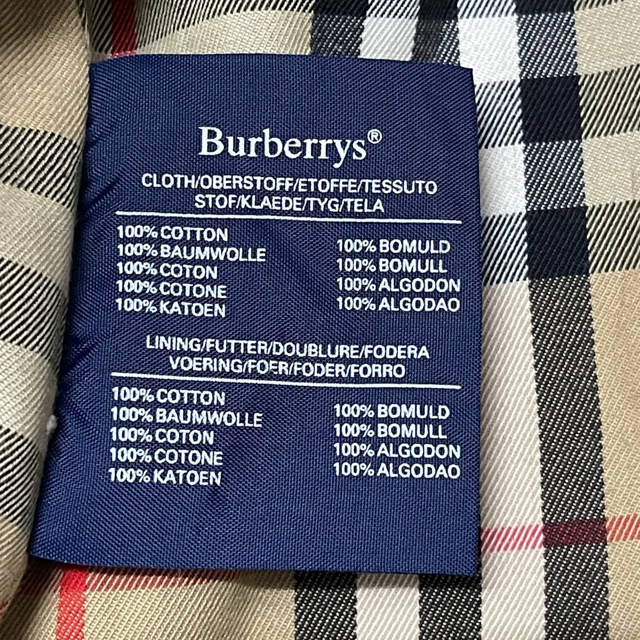 Burberry Vintage Burberry Nova Check Trench Coat Made in England Size US M / EU 48-50 / 2 - 14 Thumbnail