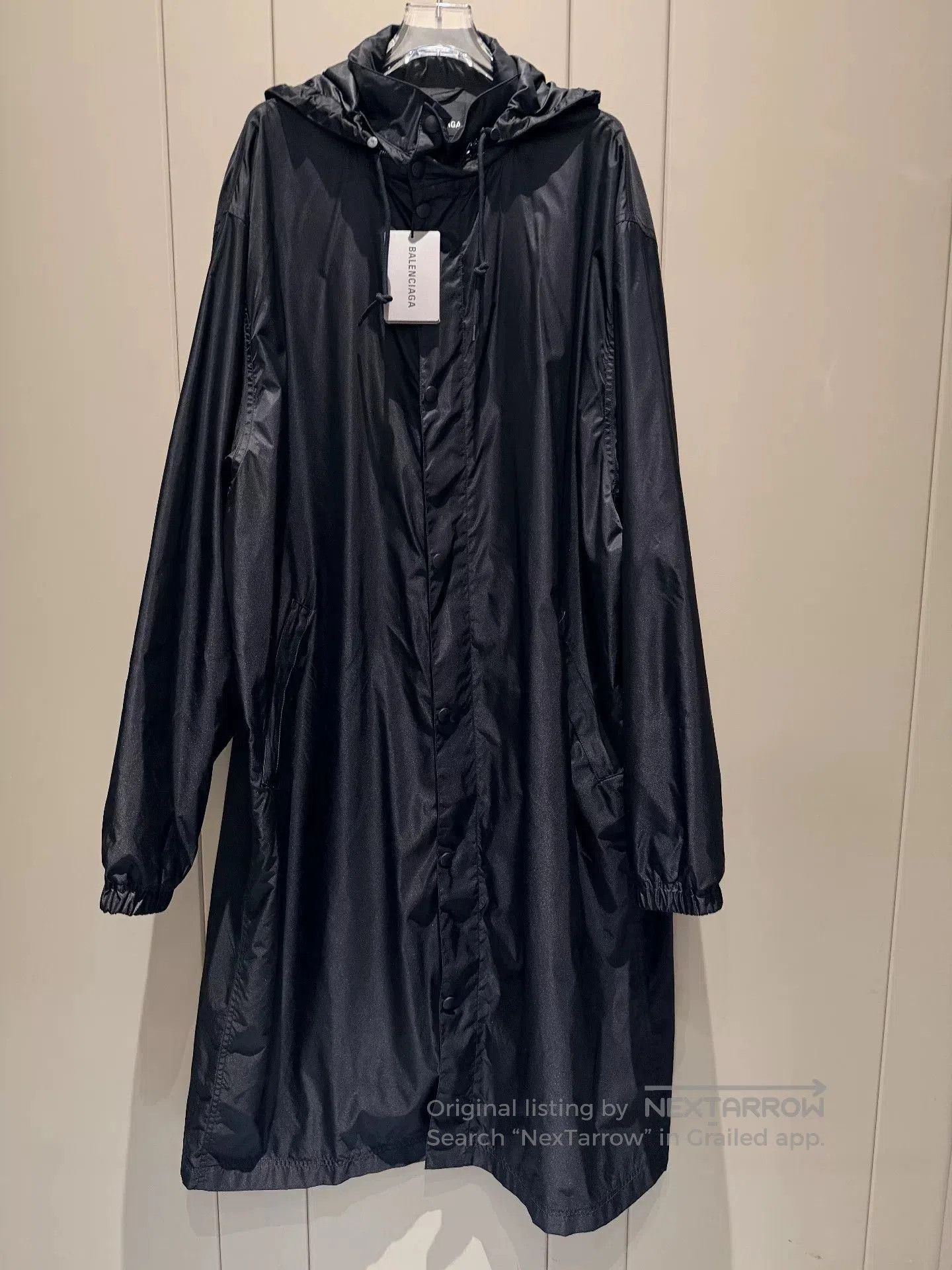 Balenciaga Balenciaga Long Hooded Trench Coat. Size US S / EU 44-46 / 1 - 1 Thumbnail