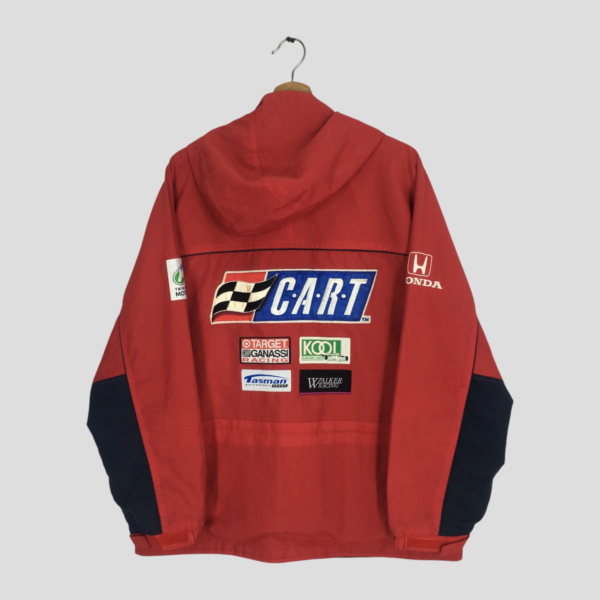 Honda Vintage 90's Honda Racing Team Motorsport Jacket Size US L / EU 52-54 / 3 - 1 Thumbnail