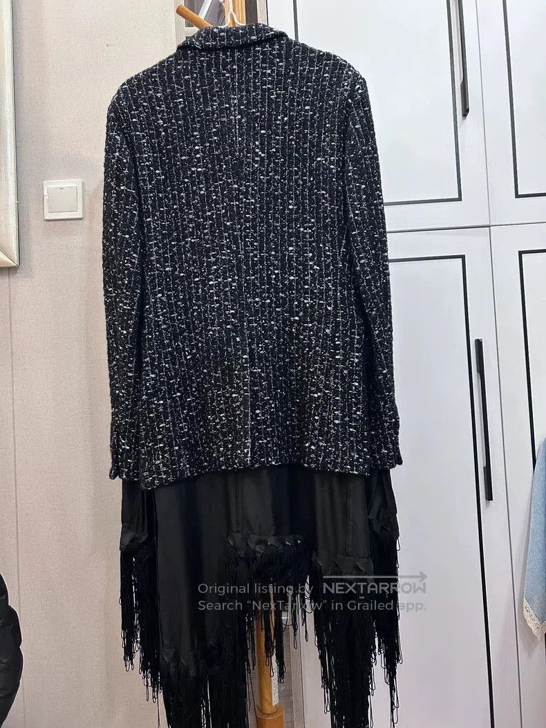 Comme des Garcons Comme des Garcons Tweed Silver Thread Coat. Size US M / EU 48-50 / 2 - 2 Thumbnail