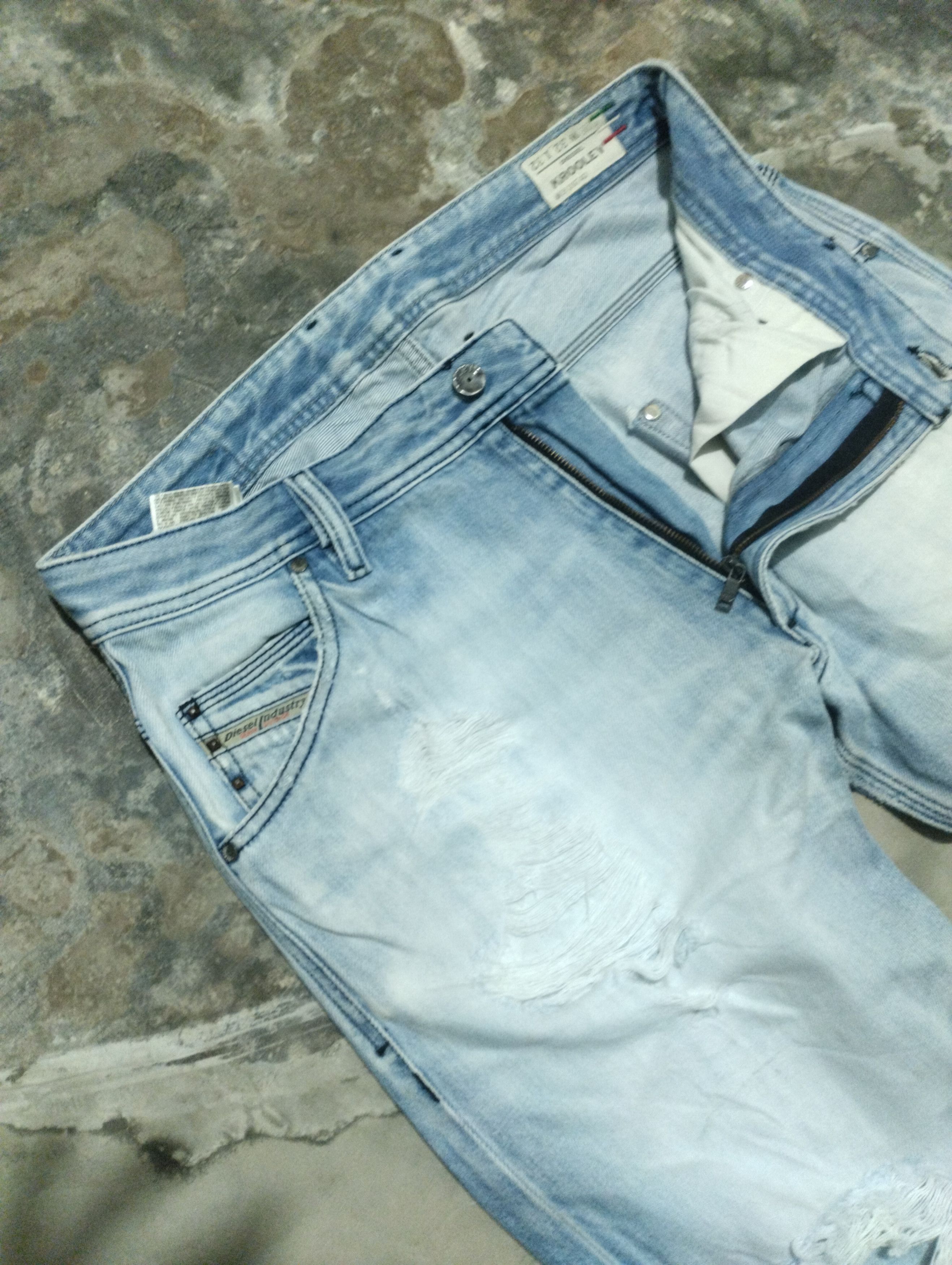 Diesel Diesel Industry ripped Denim Pants Size US 33 - 9 Thumbnail