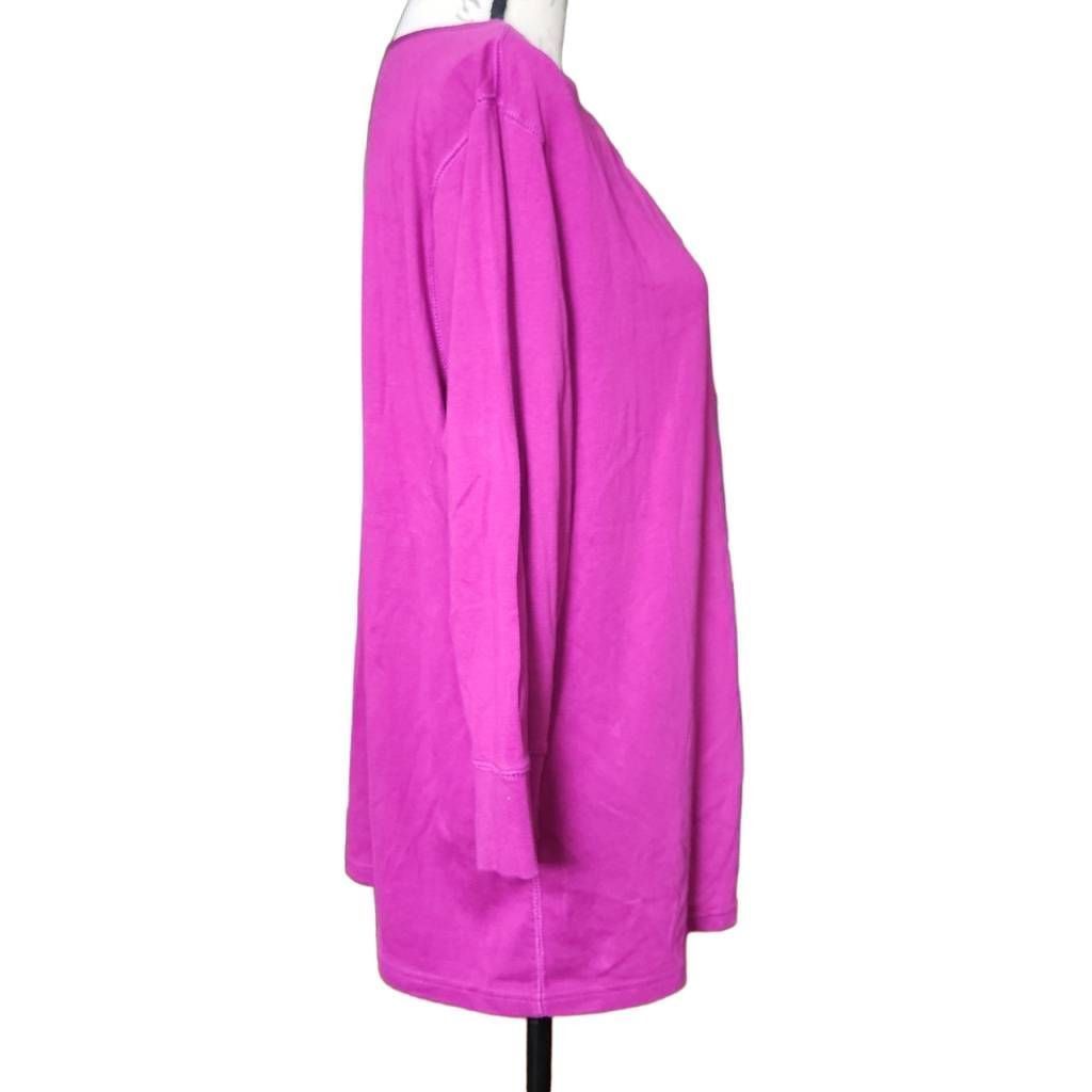 Eddie Bauer Eddie Bauer Ladies Size XXL Purple Lightweight Button Down C Size XXL / US 16-18 / IT 52-54 - 4 Thumbnail