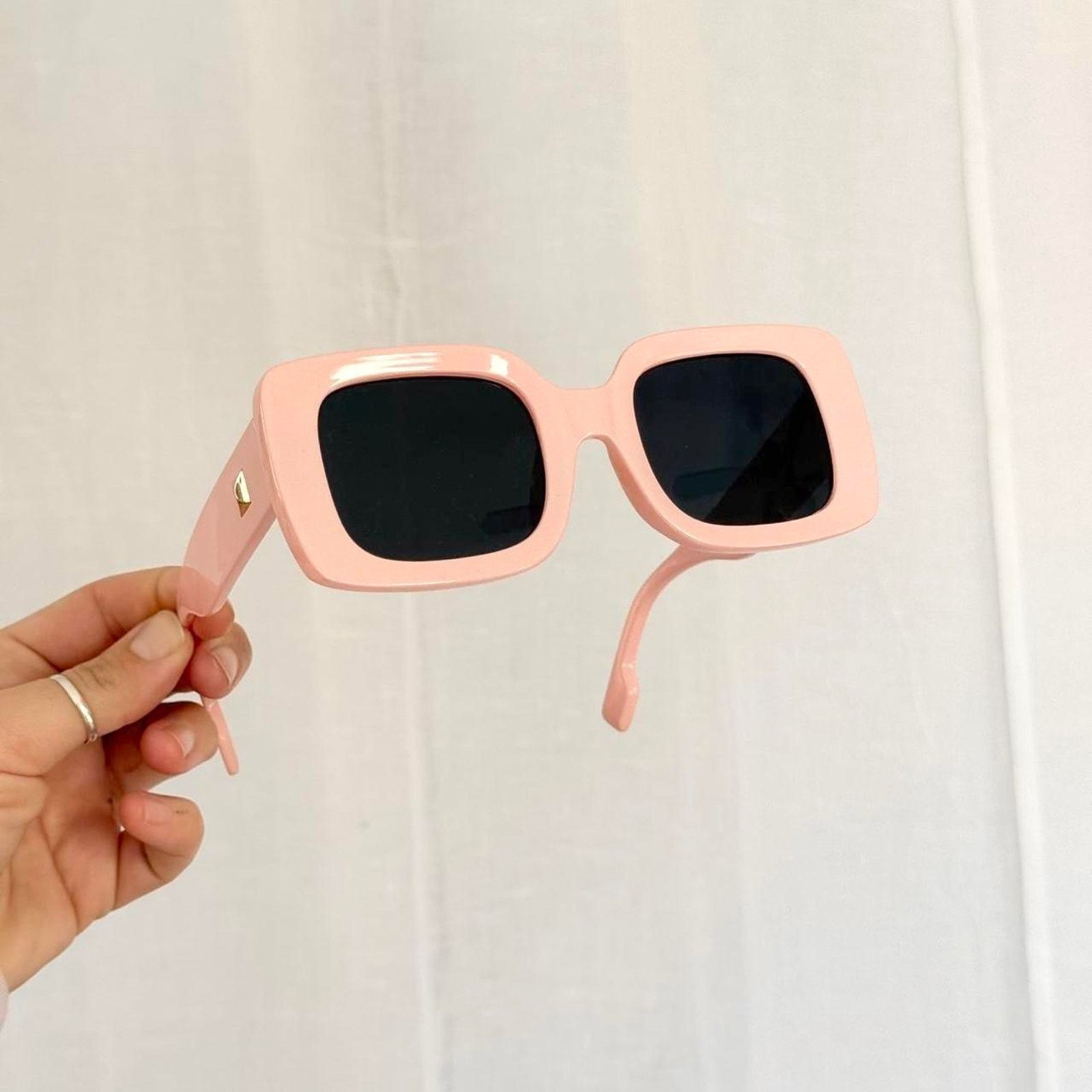 Other ✿ pastel mod oversized sunglasses ⋆｡✿ Size ONE SIZE - 1 Thumbnail