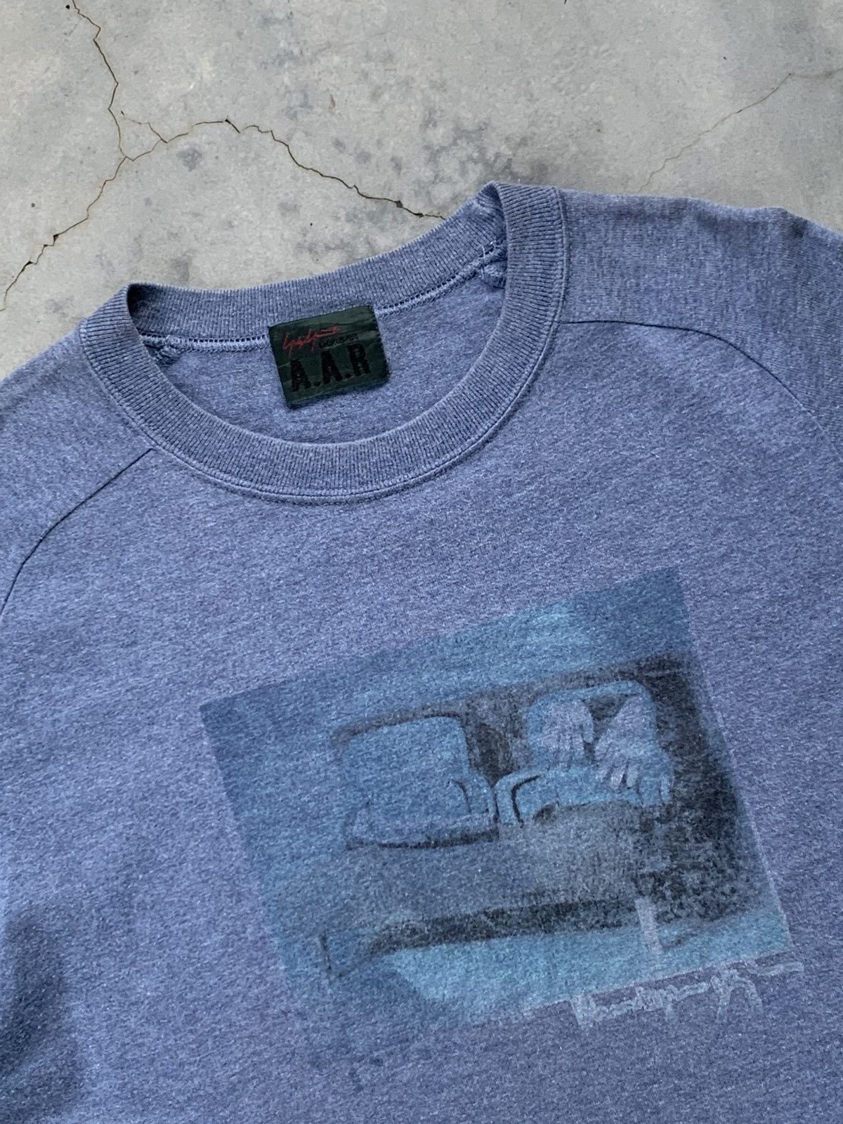 Yohji Yamamoto Vintage A.A.R Yohji Yamamoto Archived Ranglan Photo Tshirt Size US M / EU 48-50 / 2 - 3 Thumbnail