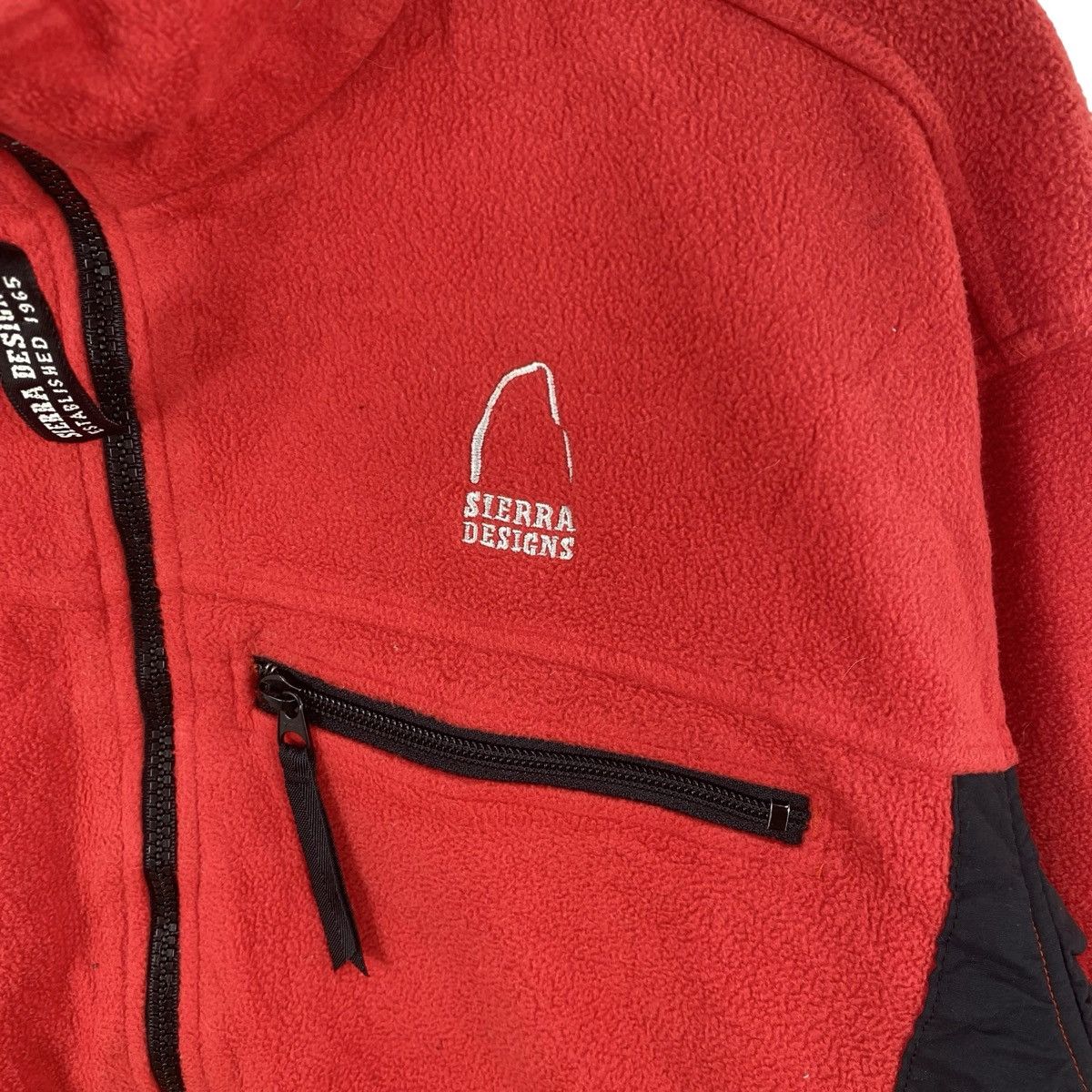 High Sierra Vintage SIERRA DESIGNS Fleece Jacket Full Zip Outdoor Hiking Size US M / EU 48-50 / 2 - 6 Thumbnail