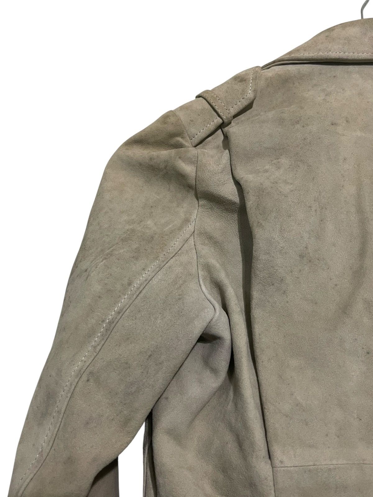 Acne Studios ACNE STUDIOS Suede Biker Jacket Size US S / EU 44-46 / 1 - 13 Thumbnail