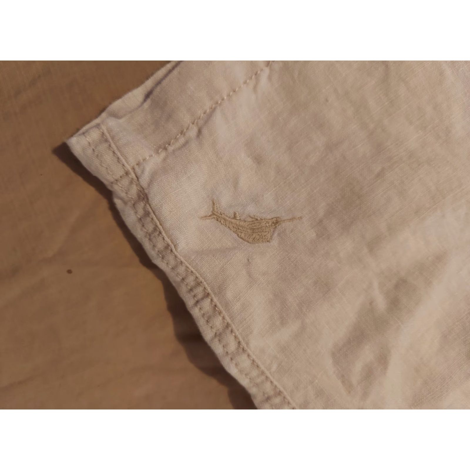 Tommy Bahama Tommy Bahama Mens Linen Shorts 2XL Khaki Beige Chino Casual Summer Knit? (wait) Size US 39 - 3 Thumbnail
