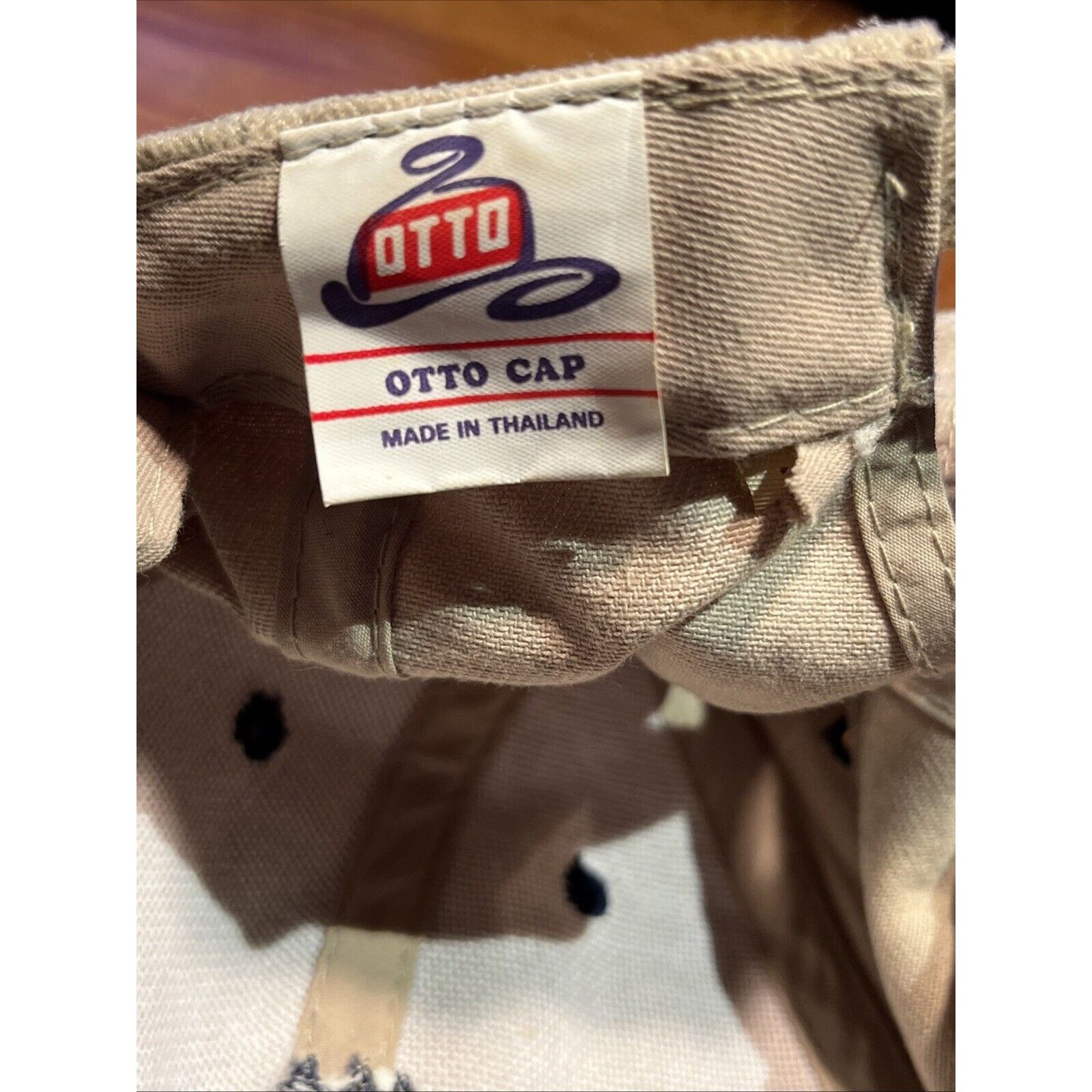 Otto Vintage Pacific Power Otto Brand Cap Baseball Hat Beige Size ONE SIZE - 3 Thumbnail
