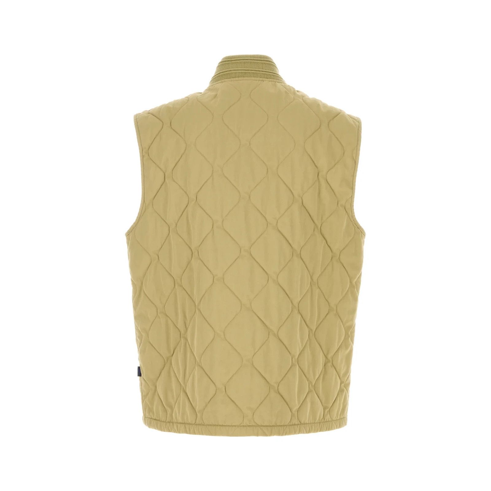 Burberry BURBERRY Beige Cotton Sleevless Jacket New & Authentic (Men' Size US M / EU 48-50 / 2 - 2 Thumbnail