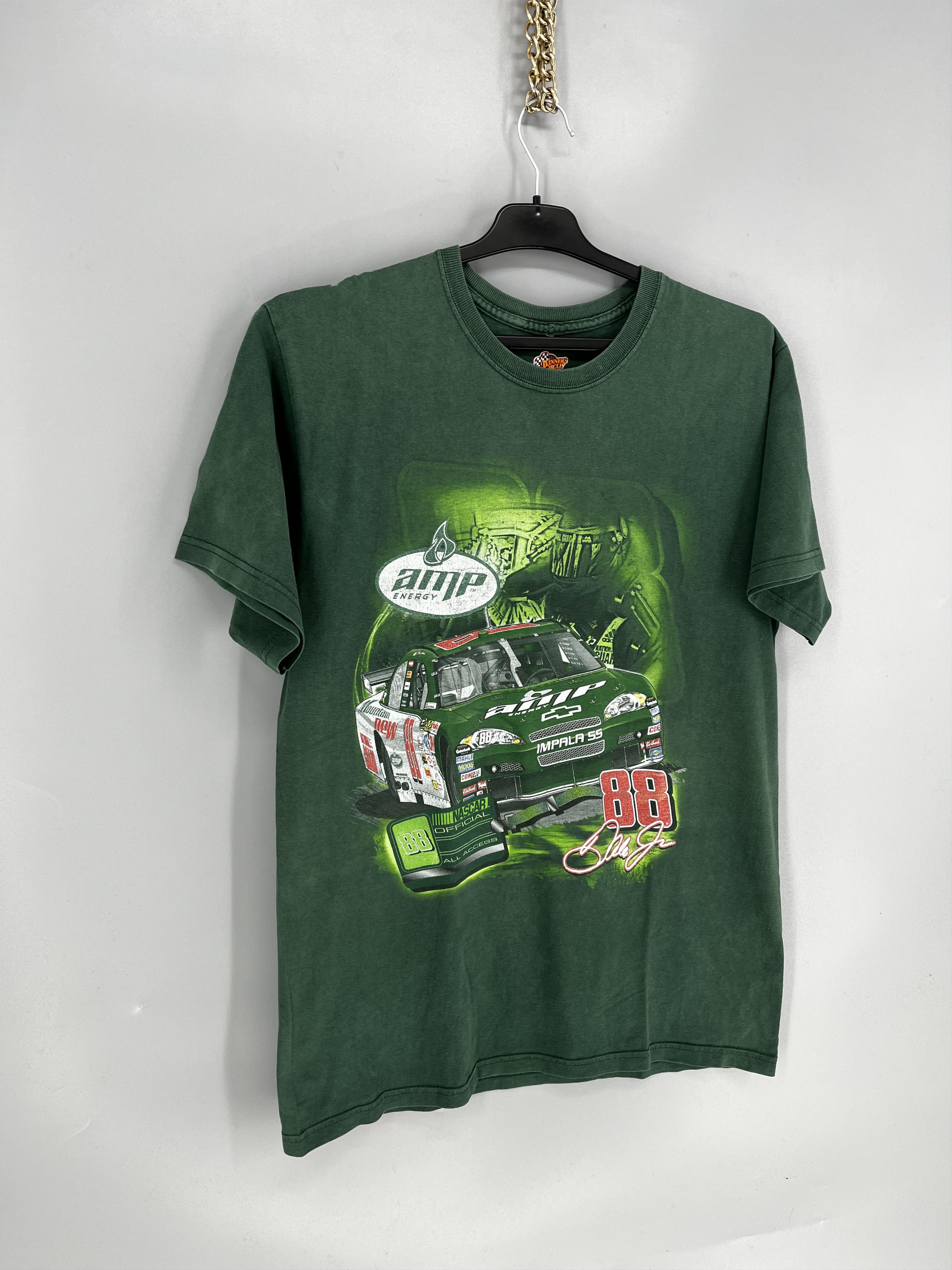 NASCAR Vintage NASCAR Dale Junior 88 Amp Energy T-Shirt M Size US M / EU 48-50 / 2 - 2 Thumbnail