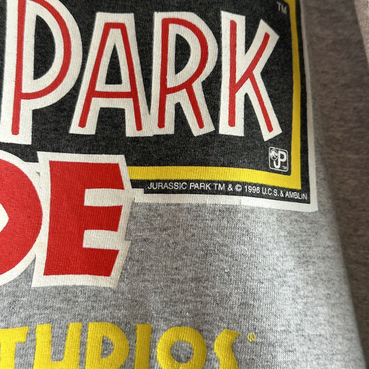 Universal Studios × Vintage Vintage 1996 Jurassic Park Movie Tank Top Single Stitch Tee Size US XL / EU 56 / 4 - 3 Thumbnail