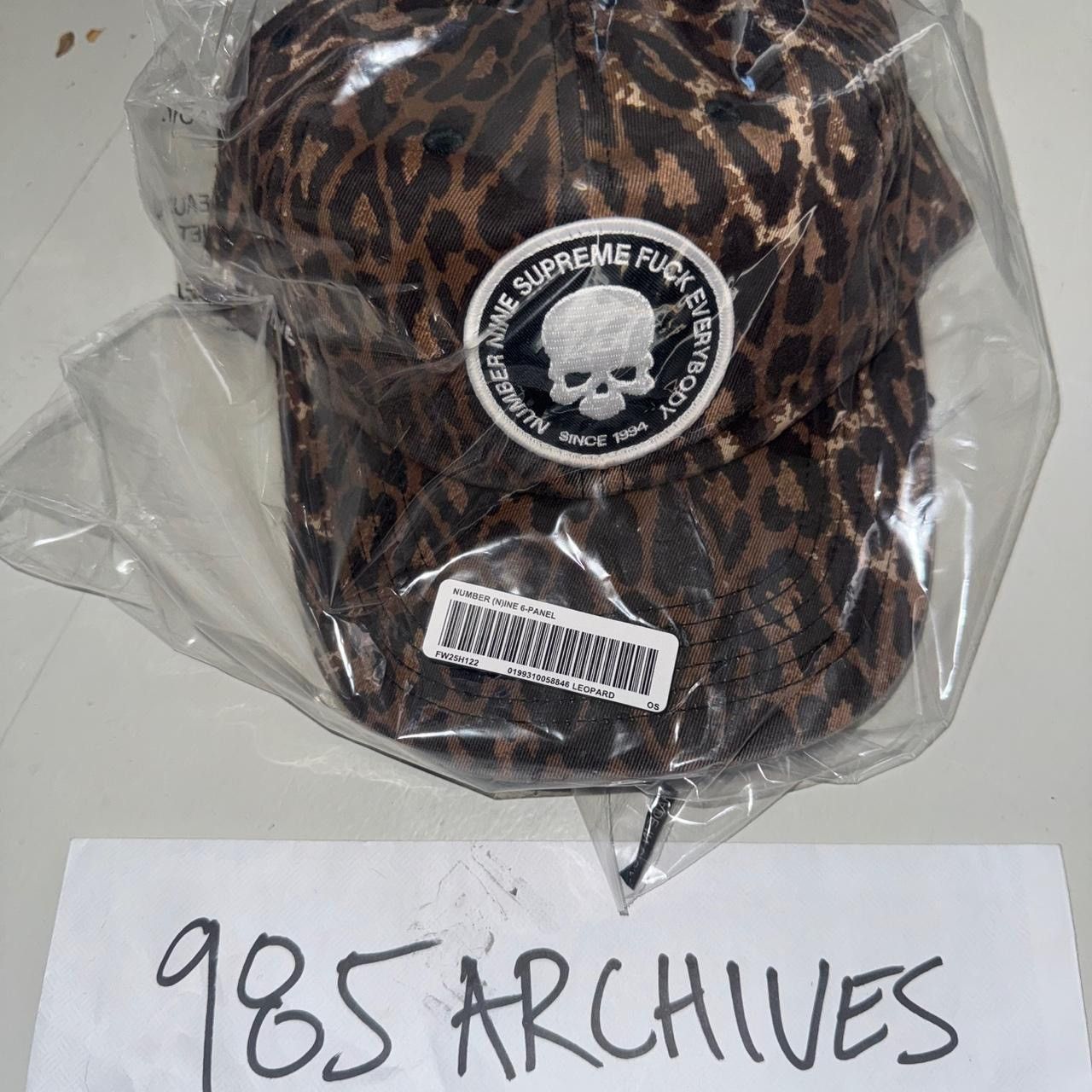 豹柄　Supreme Number (N)ine 6-Panel Leopard Buy Supreme x Number (N)Ine 6-Panel 'Leopard' - FW25H122 LEOPARD