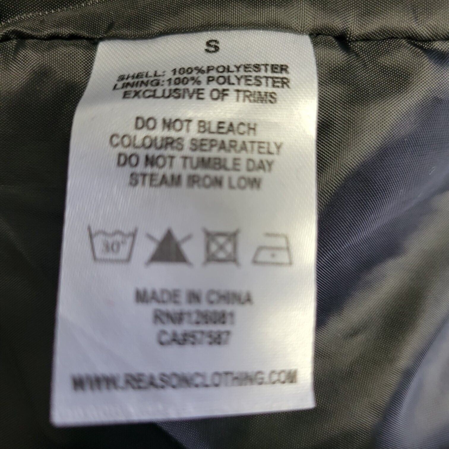 Reason Reason Brand Fleece Jacket Men's. Size Small. New With Tag Size US S / EU 44-46 / 1 - 9 Thumbnail