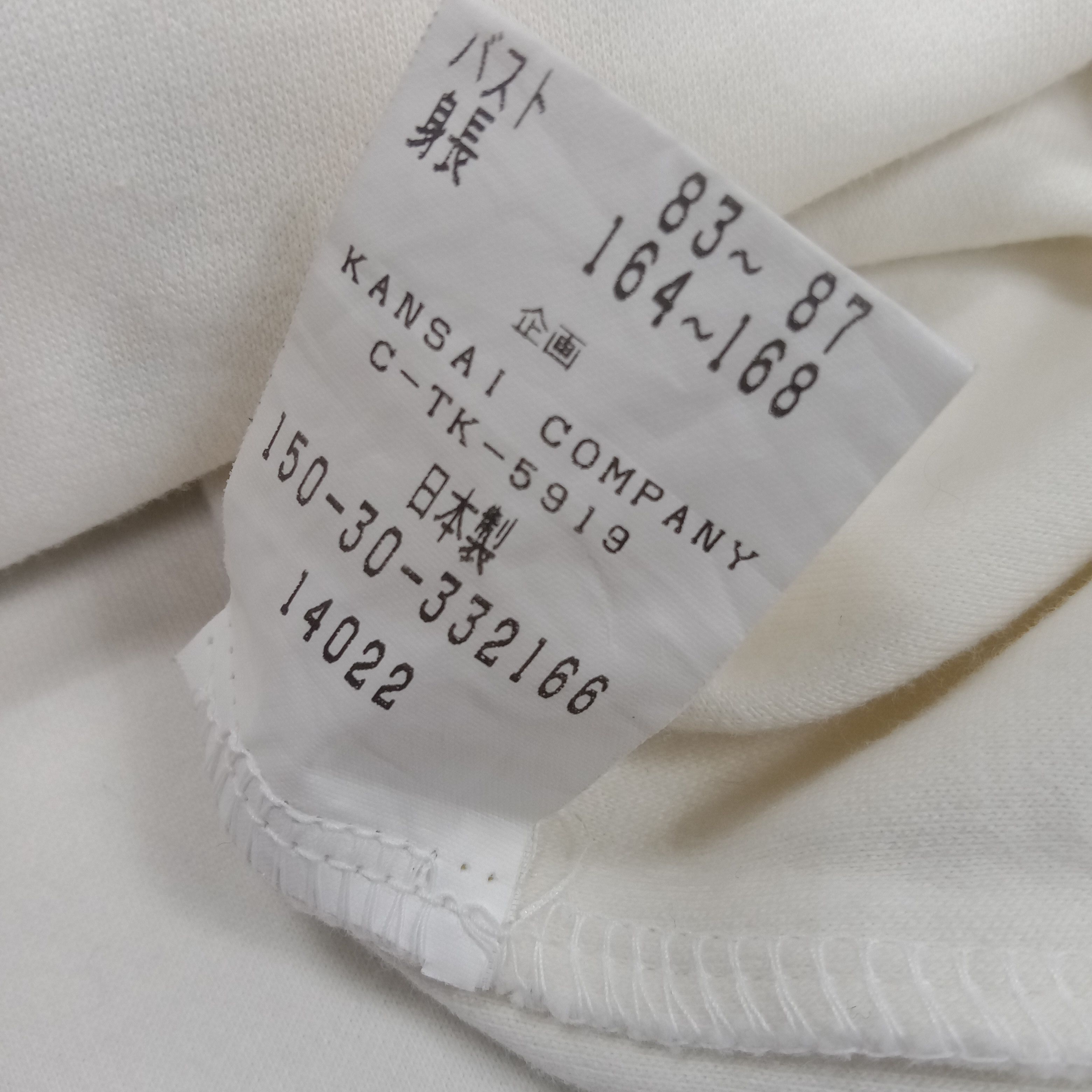 Japanese Brand × Kansai Yamamoto × Vintage Kansai Spell Out Dalmatians Style Sweatshirt Size US L / EU 52-54 / 3 - 12 Thumbnail