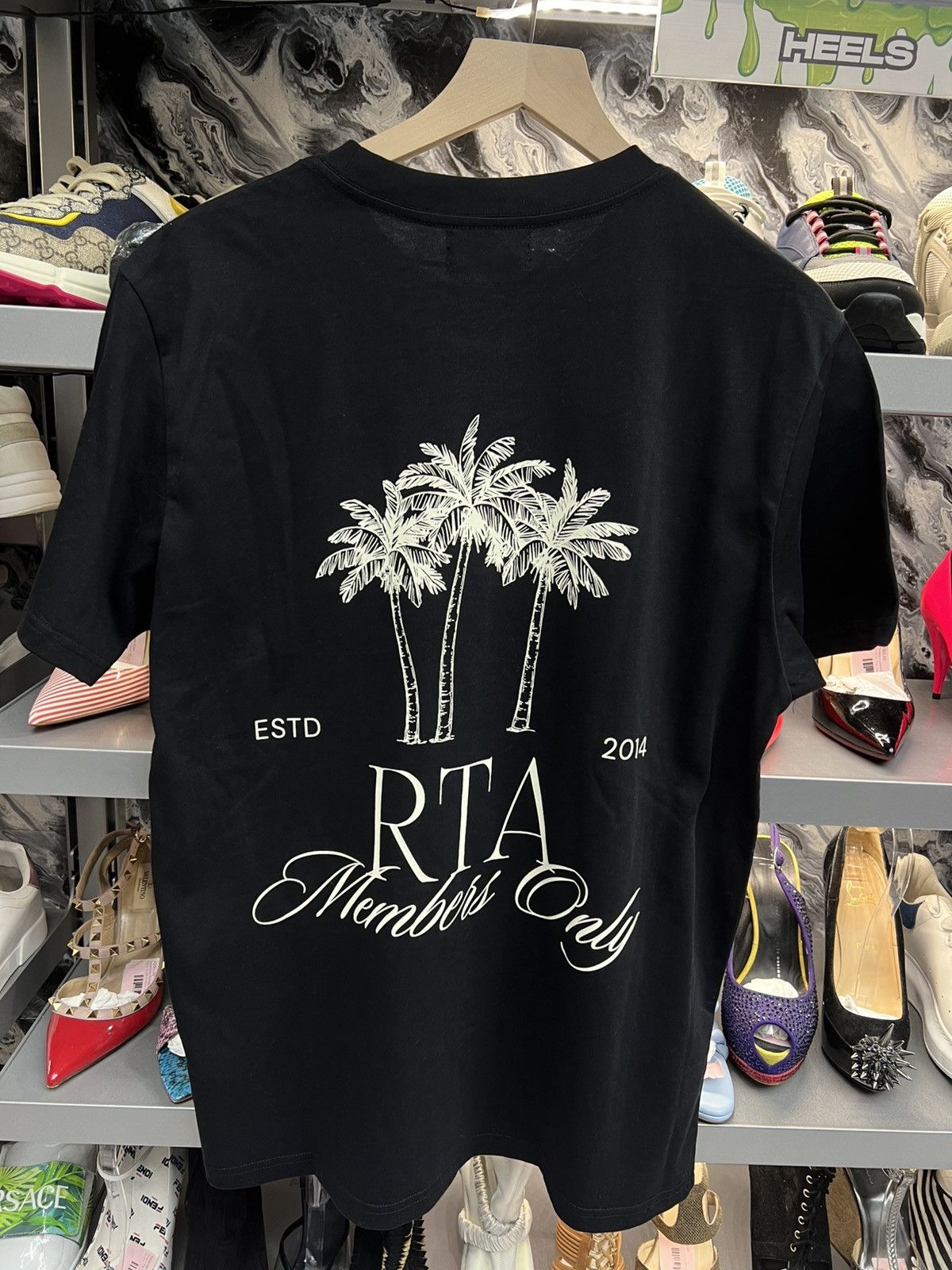 Rta RTA PALM TREE GRAPHIC T SHIRT Size US M / EU 48-50 / 2 - 2 Thumbnail