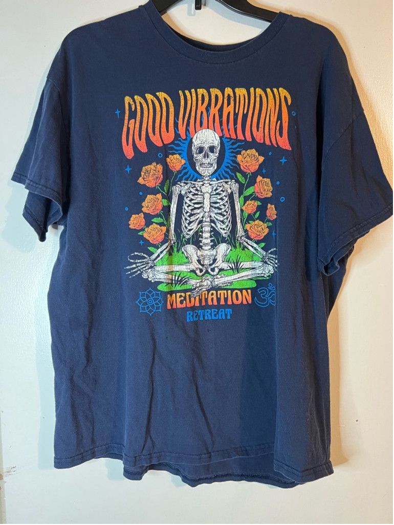 Other Men's DOM Graphic T-shirt XL Blue Good Vibrations Size US XL / EU 56 / 4 - 1 Thumbnail