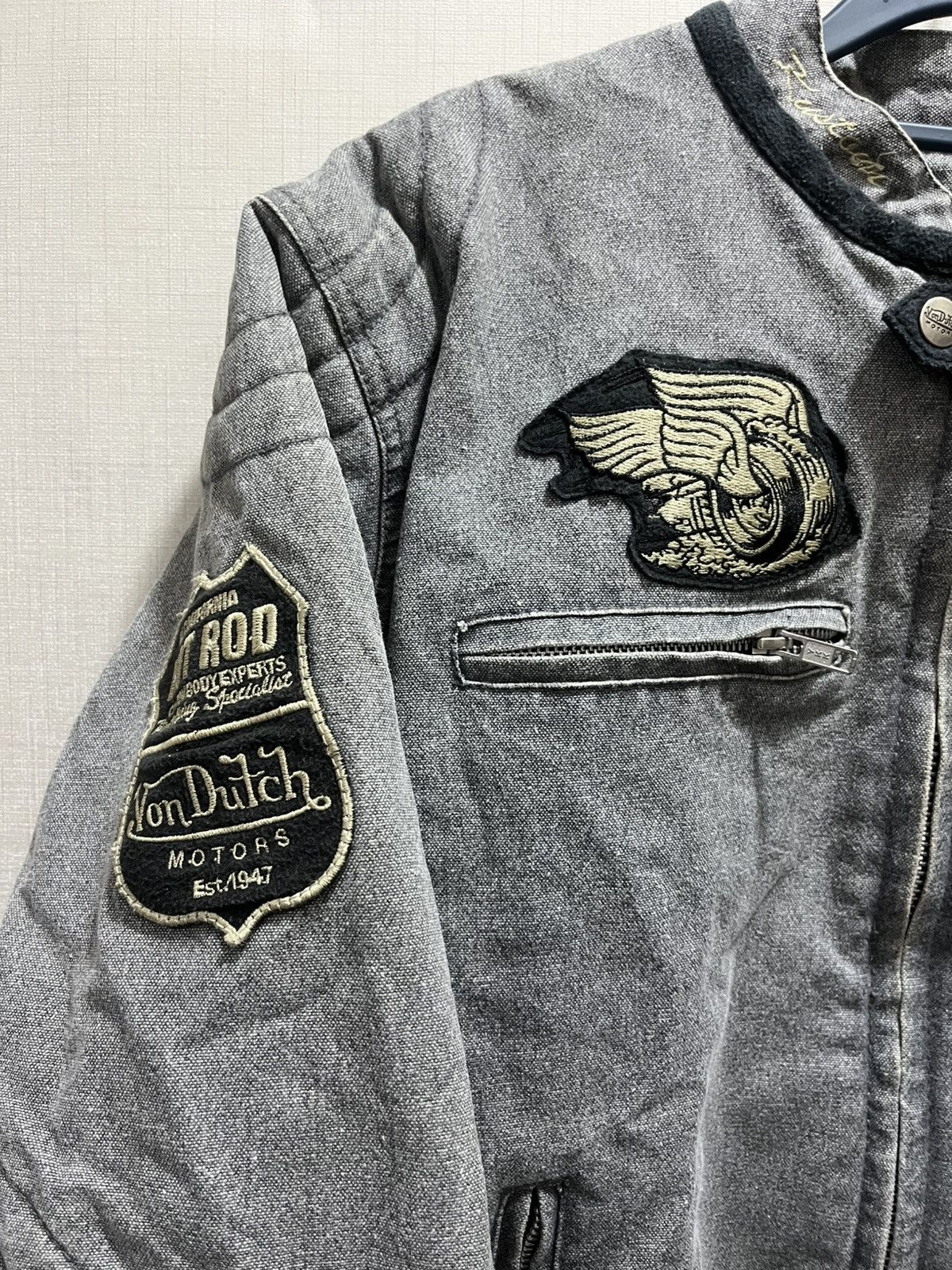 Von Dutch ( rare 🔥 ) von dutch vintage denim jacket Size US S / EU 44-46 / 1 - 2 Thumbnail