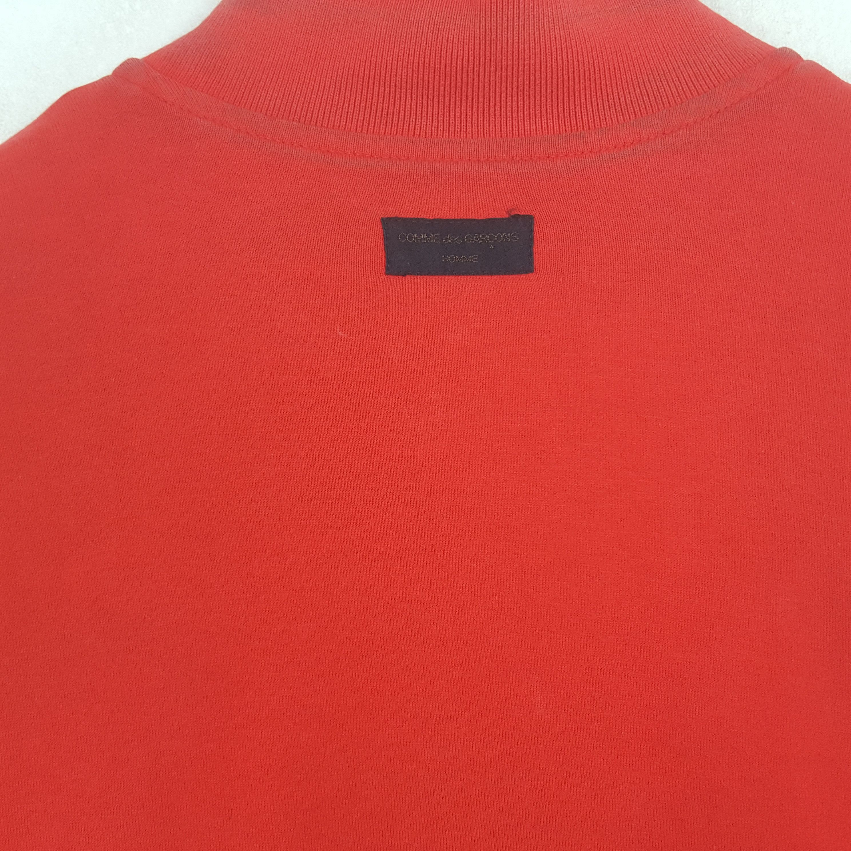 Comme des Garcons Homme Comme des Garcons Homme Reversible Half Zipper T-shirt Size US M / EU 48-50 / 2 - 3 Thumbnail