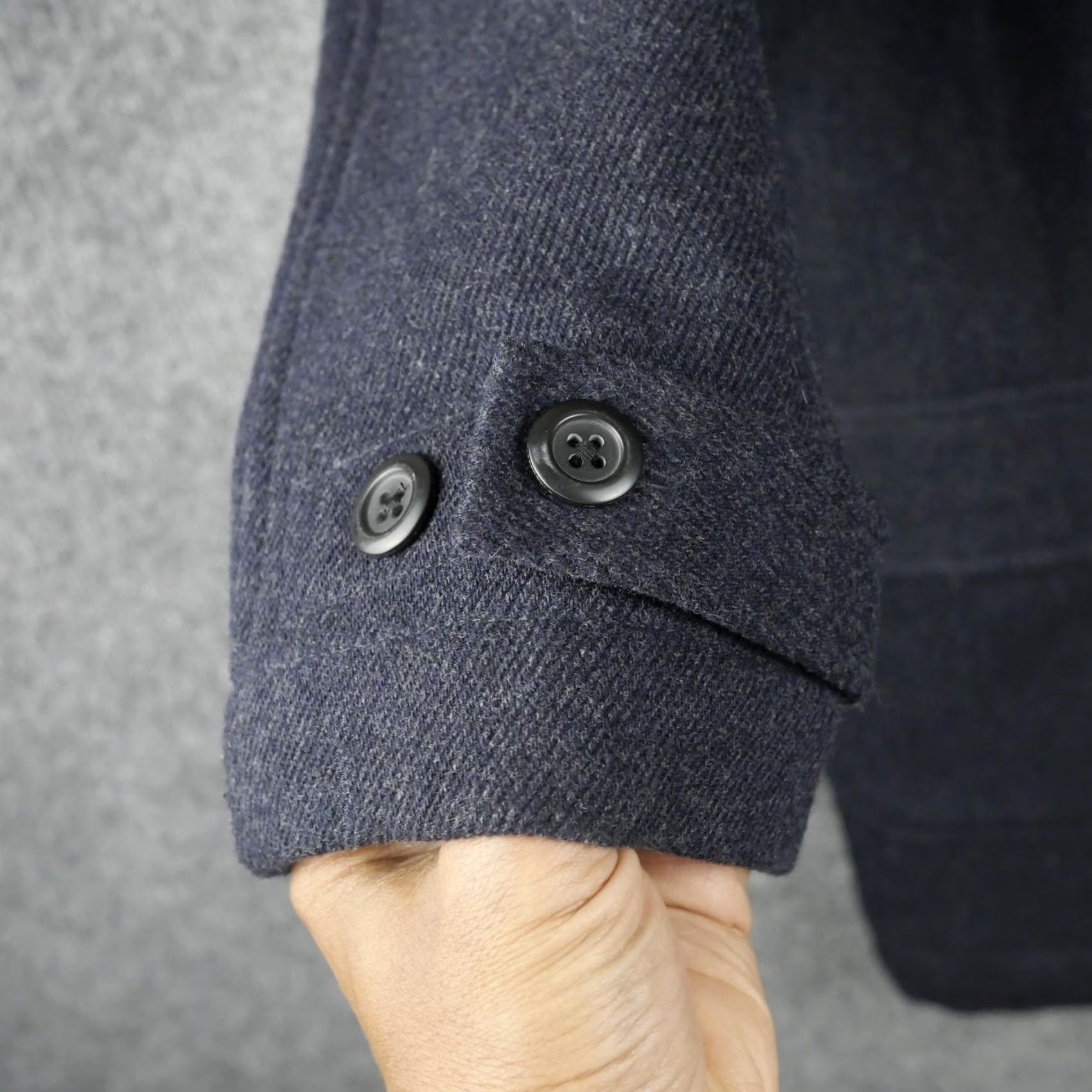 Gap VINTAGE Gap Coat Mens XS Blue Wool Hooded Toggle Duffle Parka Lined Winter Mid Length Size US XS / EU 42 / 0 - 6 Thumbnail
